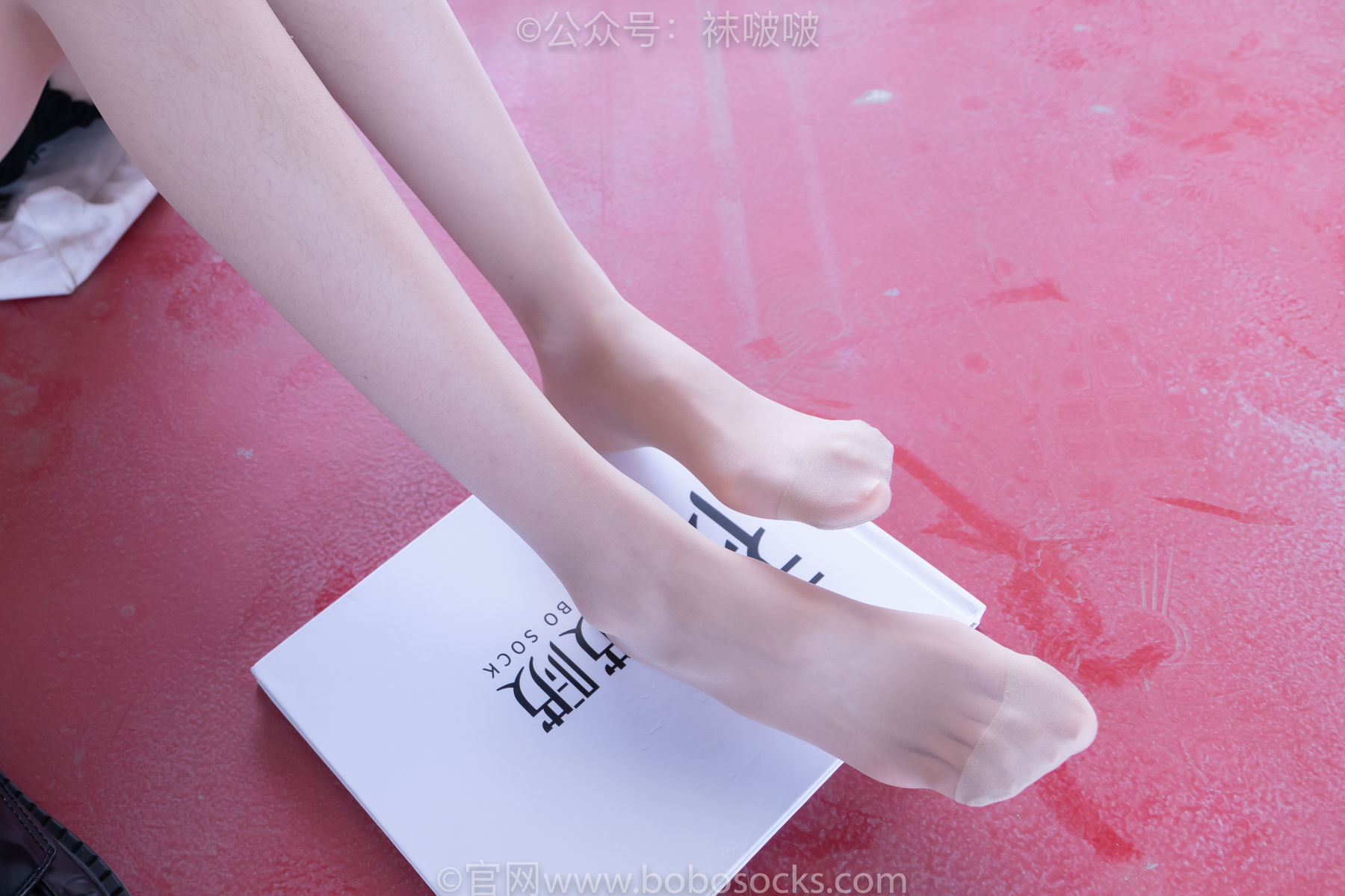 BoBoSocks袜啵啵 No.030 稚予- 皮鞋、短白棉袜、肉丝