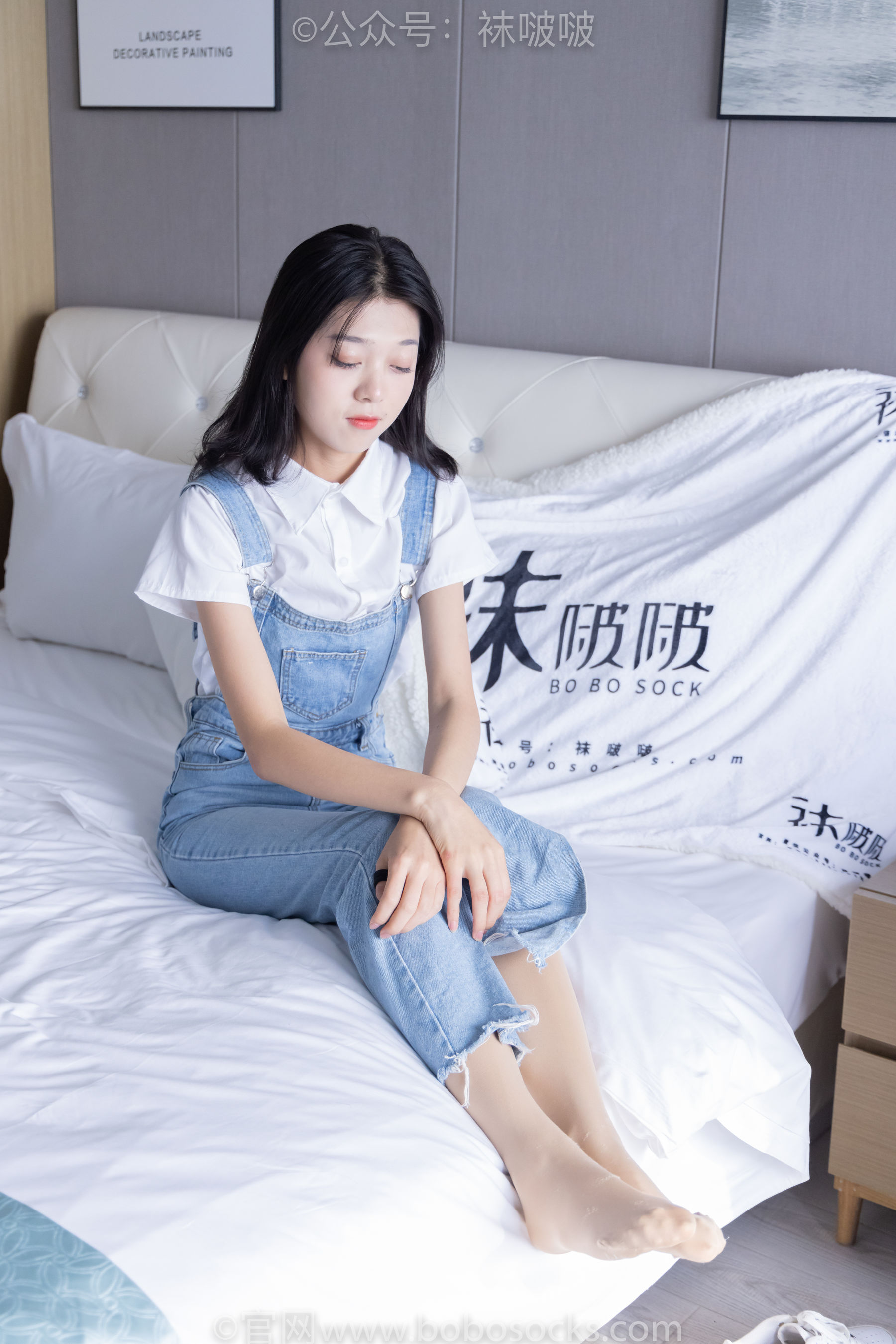 BoBoSocks袜啵啵 No.034 瑶瑶-空军一号板鞋、特旧厚肉丝