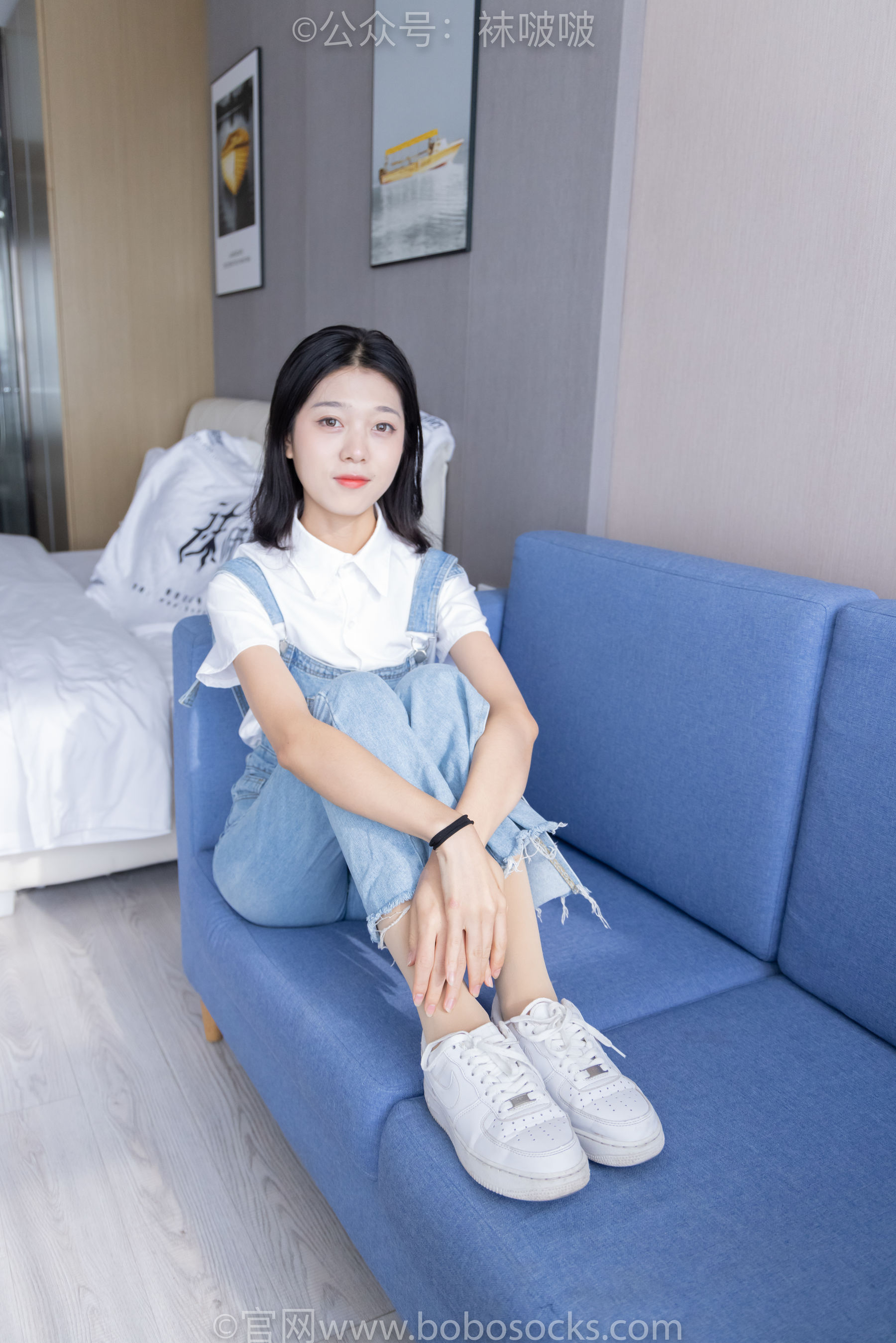 BoBoSocks袜啵啵 No.034 瑶瑶-空军一号板鞋、特旧厚肉丝