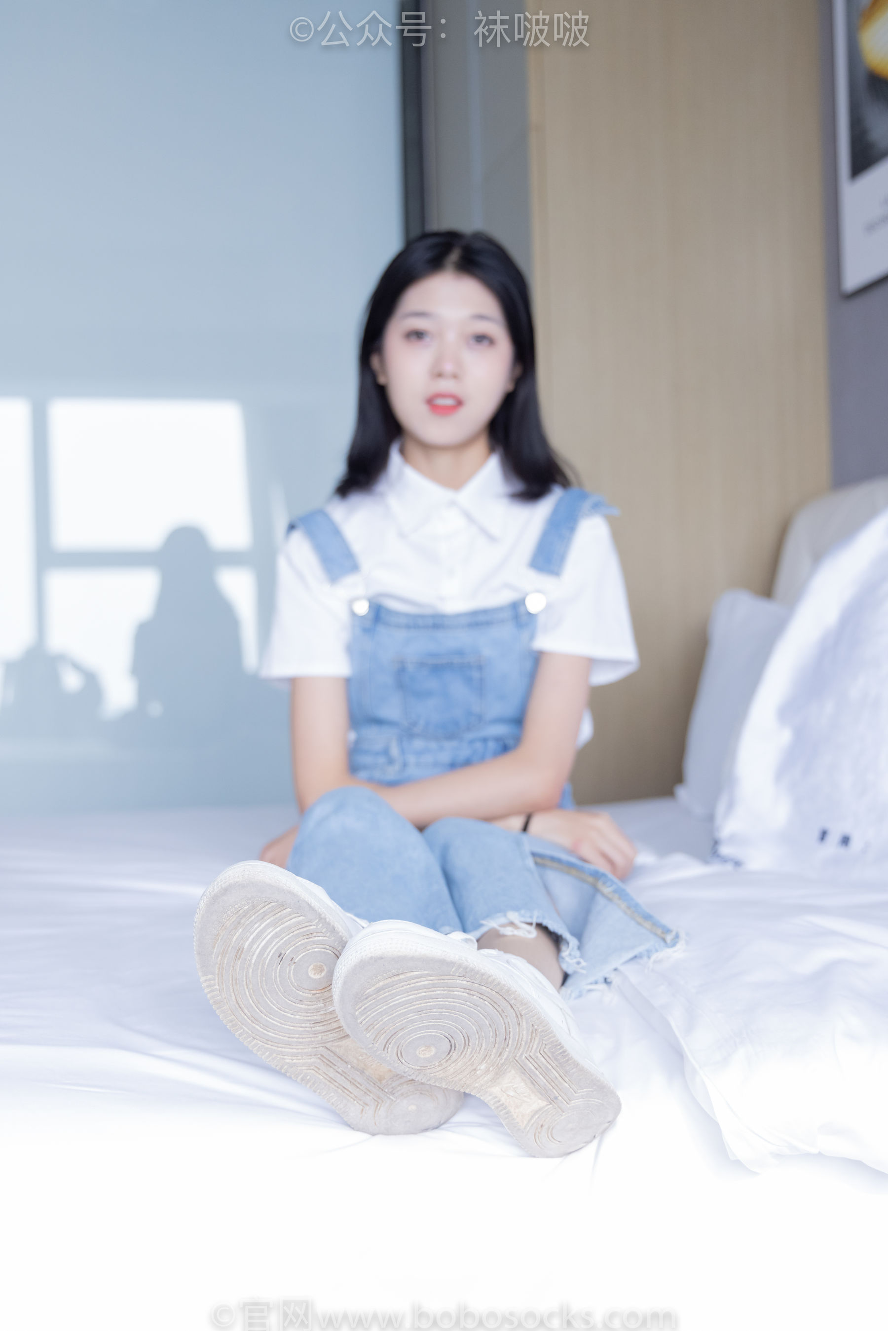BoBoSocks袜啵啵 No.034 瑶瑶-空军一号板鞋、特旧厚肉丝