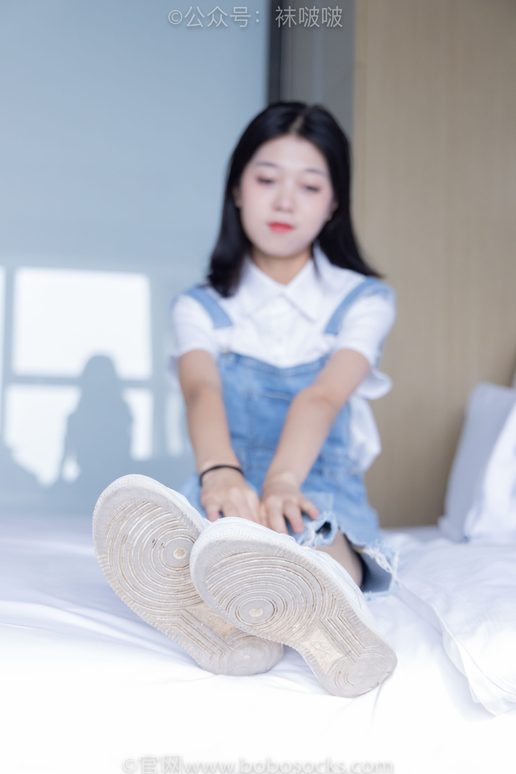 BoBoSocks袜啵啵 No.034 瑶瑶-空军一号板鞋、特旧厚肉丝