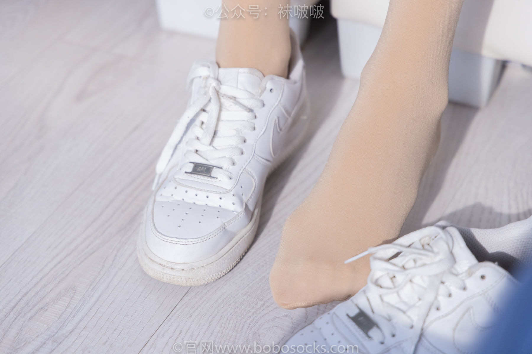 BoBoSocks袜啵啵 No.034 瑶瑶-空军一号板鞋、特旧厚肉丝