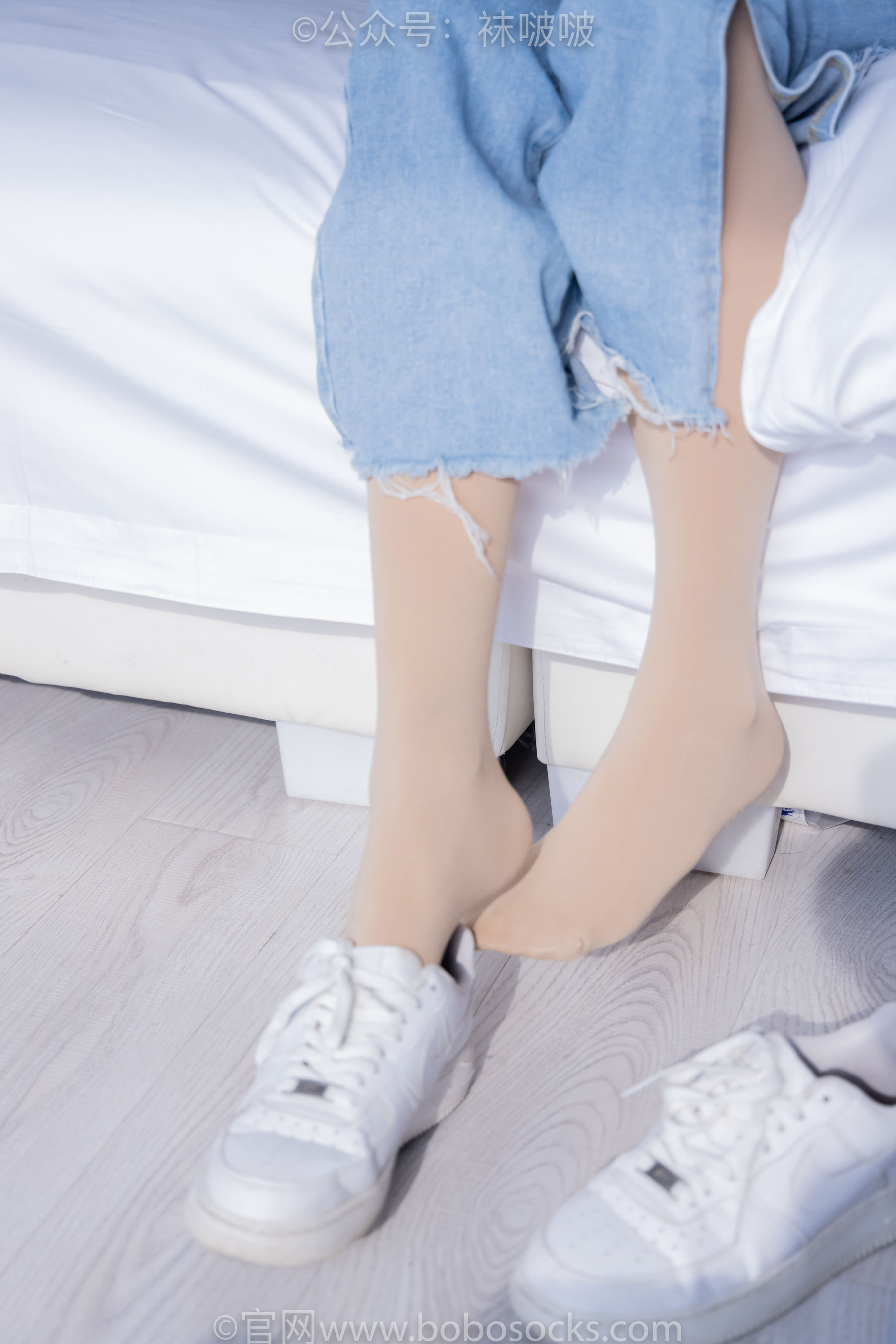 BoBoSocks袜啵啵 No.034 瑶瑶-空军一号板鞋、特旧厚肉丝
