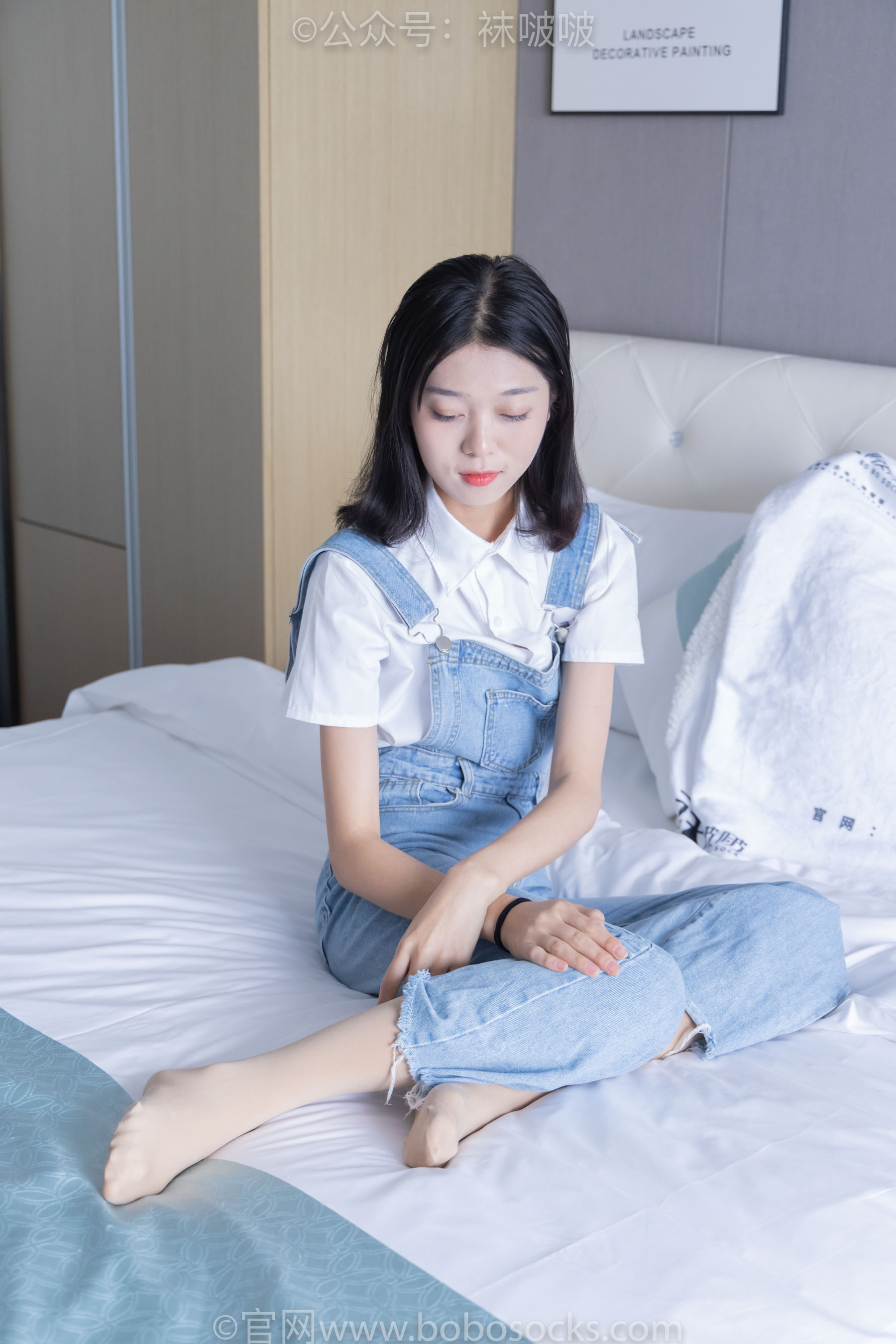 BoBoSocks袜啵啵 No.034 瑶瑶-空军一号板鞋、特旧厚肉丝