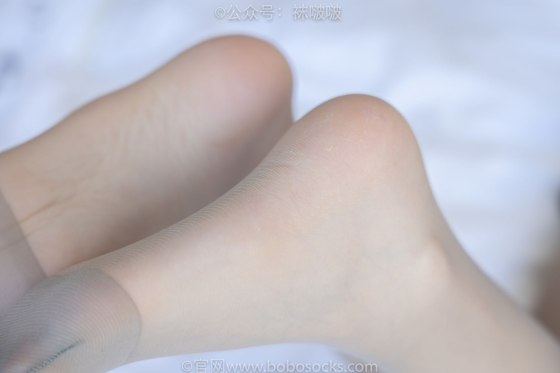 BoBoSocks袜啵啵 No.035 小甜豆-平底鞋、薄灰丝、薄咖啡丝
