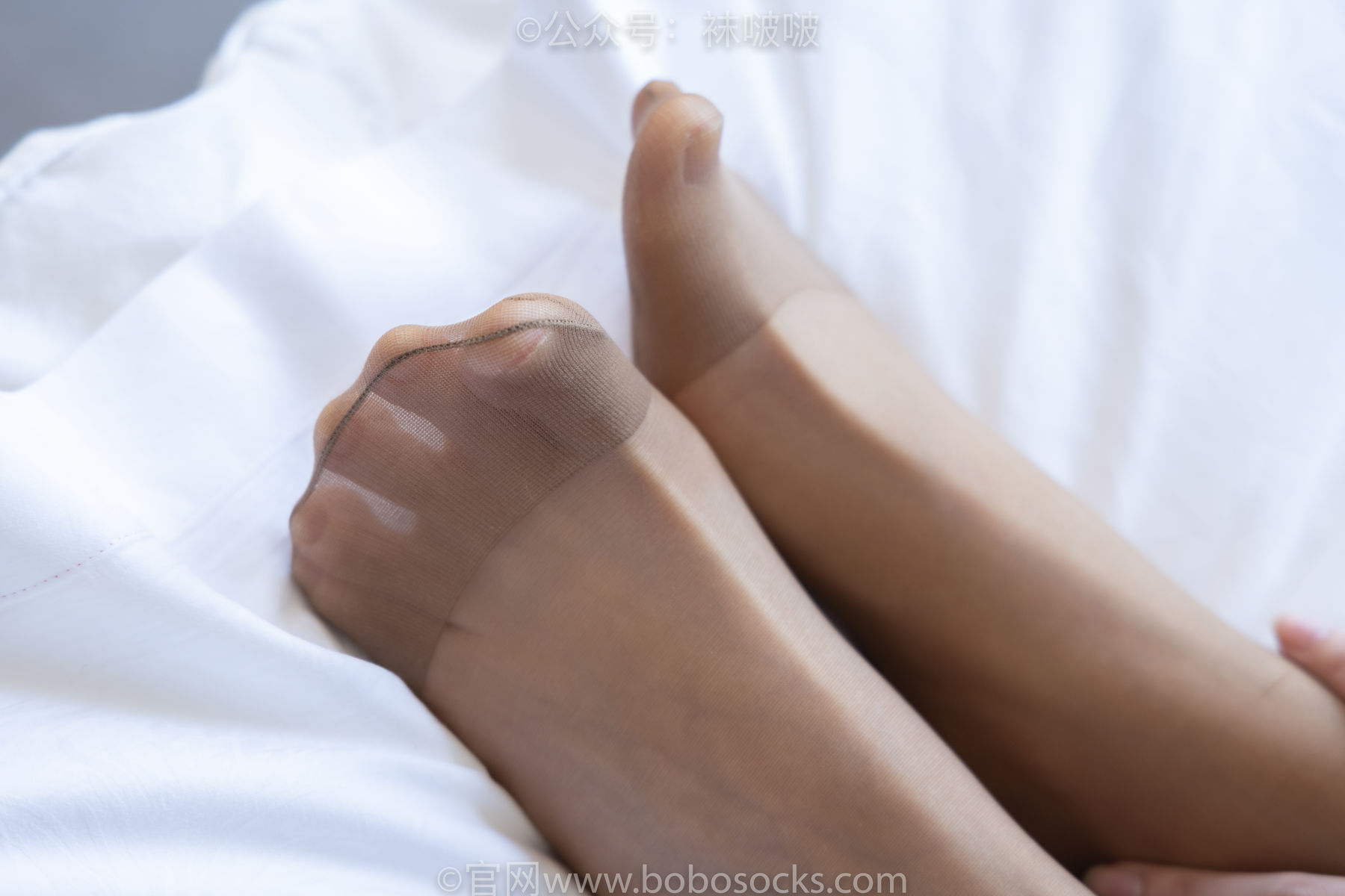 BoBoSocks袜啵啵 No.035 小甜豆-平底鞋、薄灰丝、薄咖啡丝