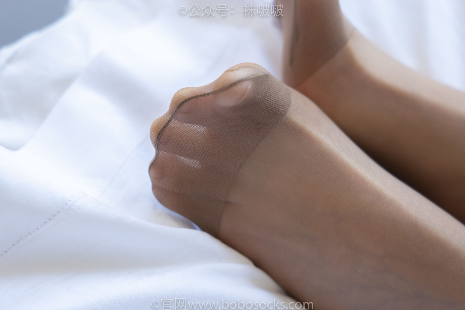 BoBoSocks袜啵啵 No.035 小甜豆-平底鞋、薄灰丝、薄咖啡丝
