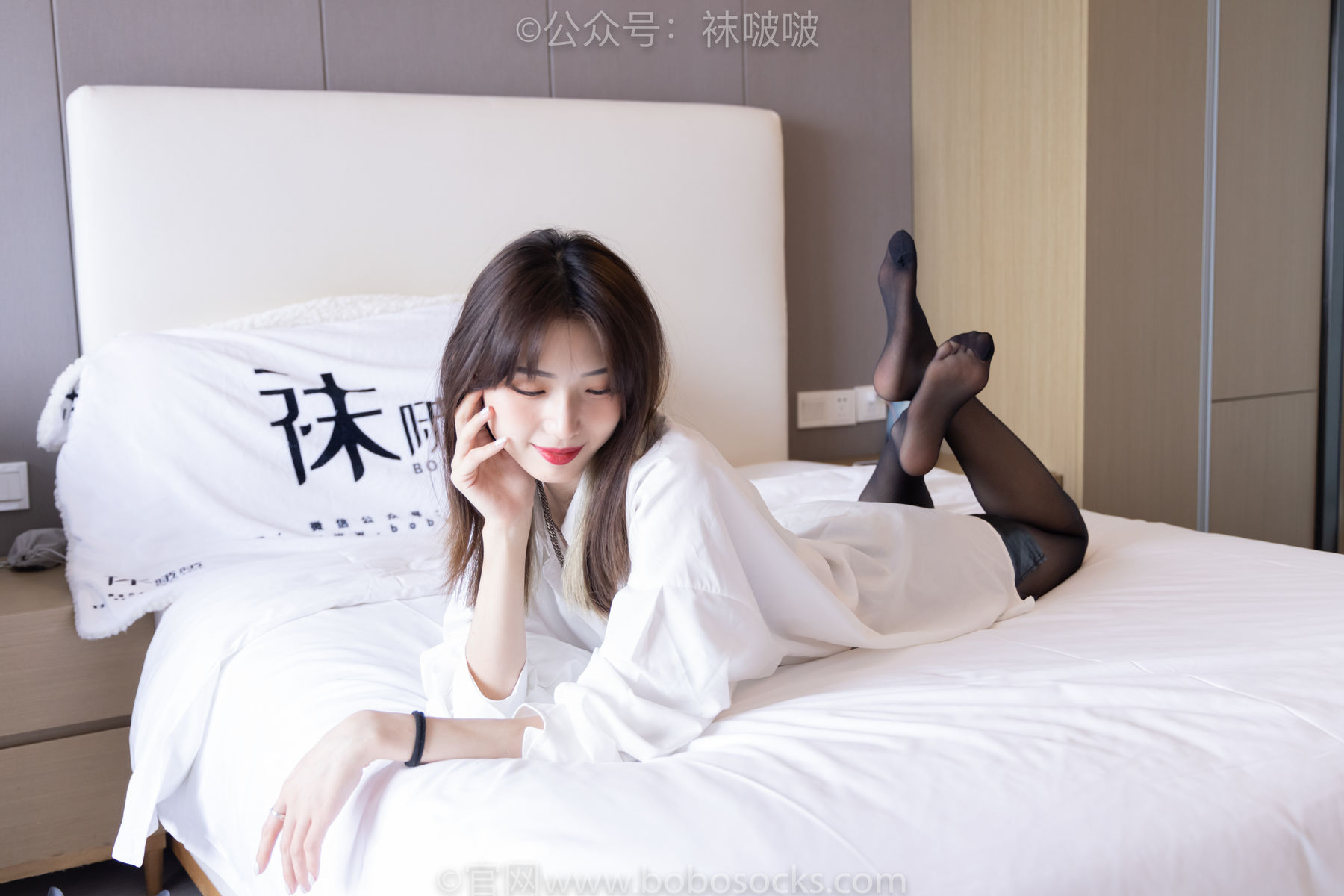 BoBoSocks袜啵啵 No.046 枫枫-短靴、黑丝