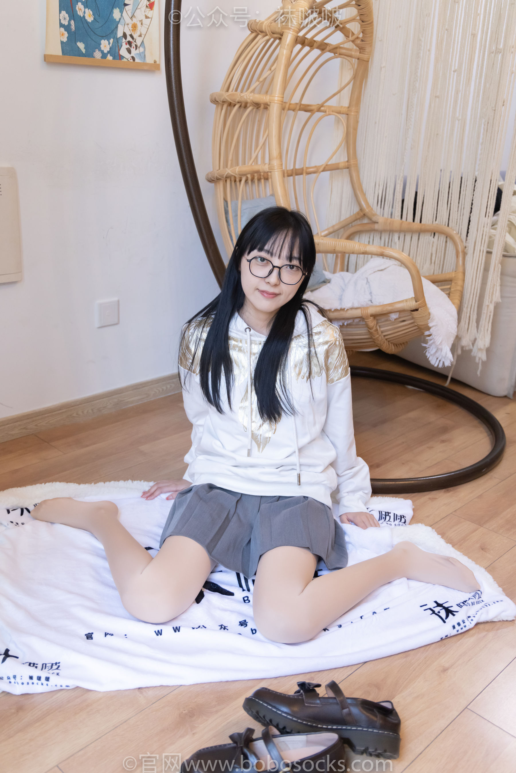 BoBoSocks袜啵啵 No.047 稚予-皮鞋、厚肉丝