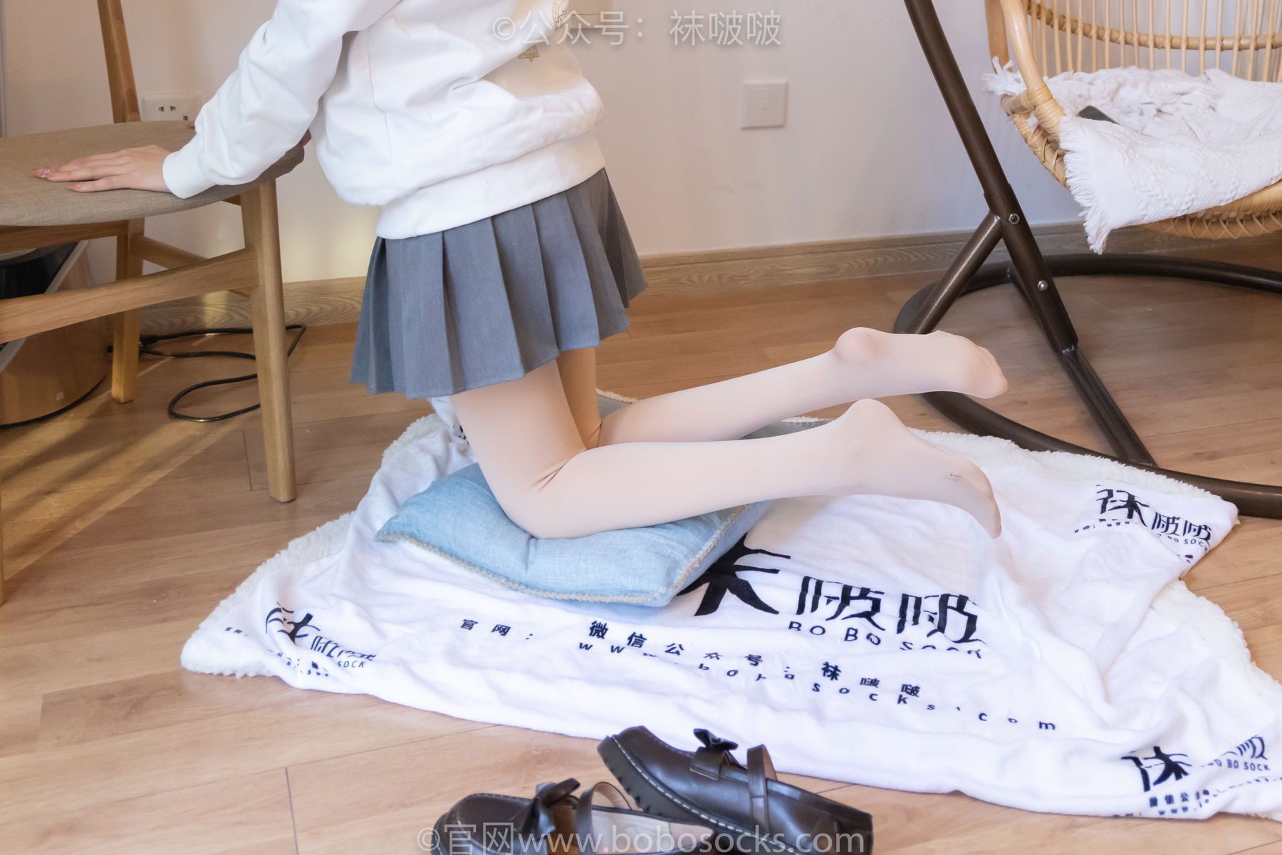 BoBoSocks袜啵啵 No.047 稚予-皮鞋、厚肉丝