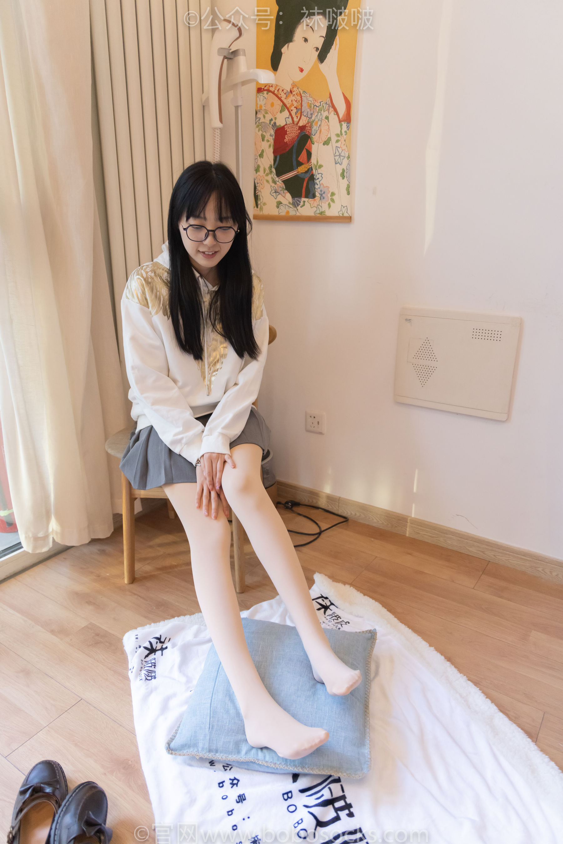 BoBoSocks袜啵啵 No.047 稚予-皮鞋、厚肉丝