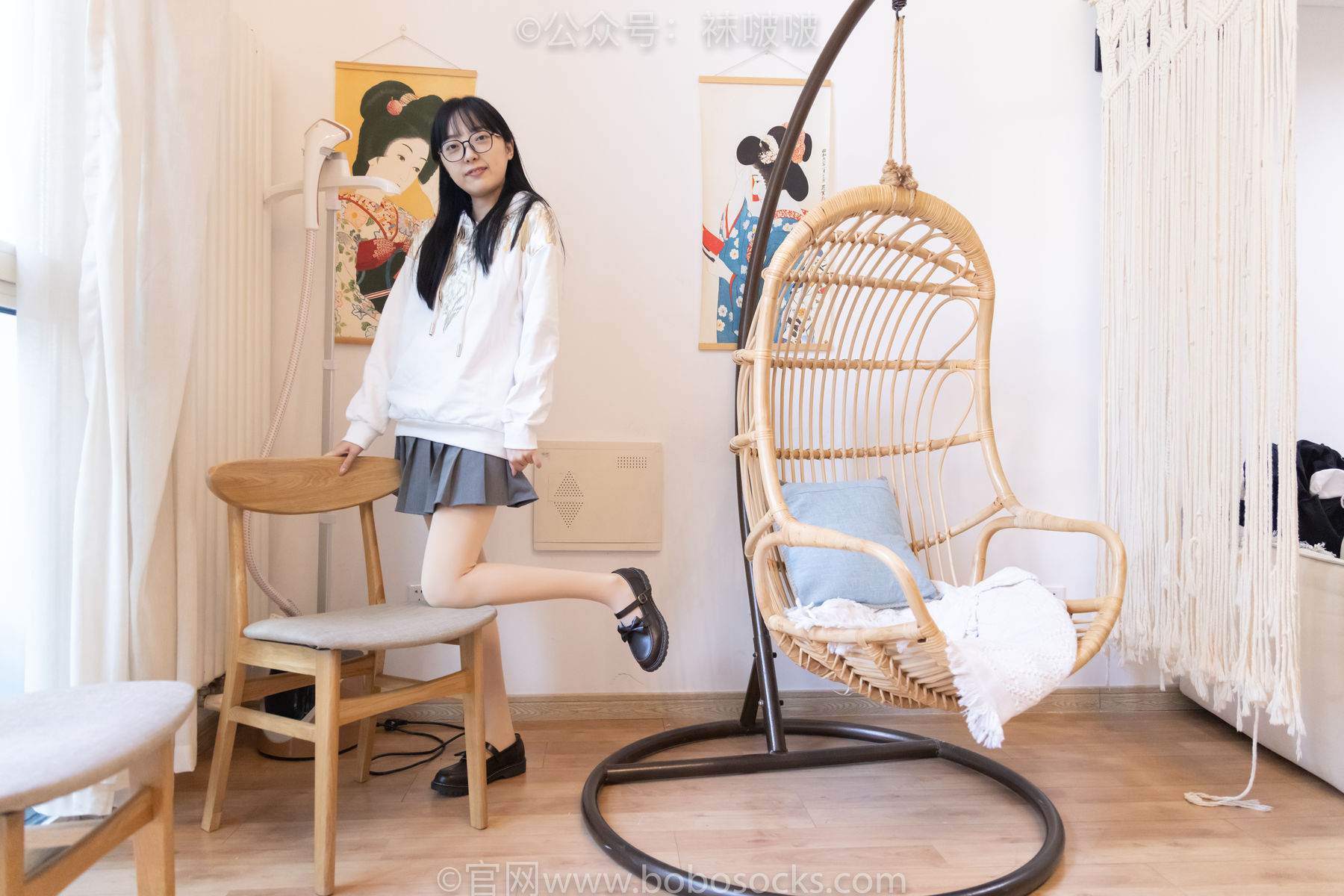 BoBoSocks袜啵啵 No.047 稚予-皮鞋、厚肉丝