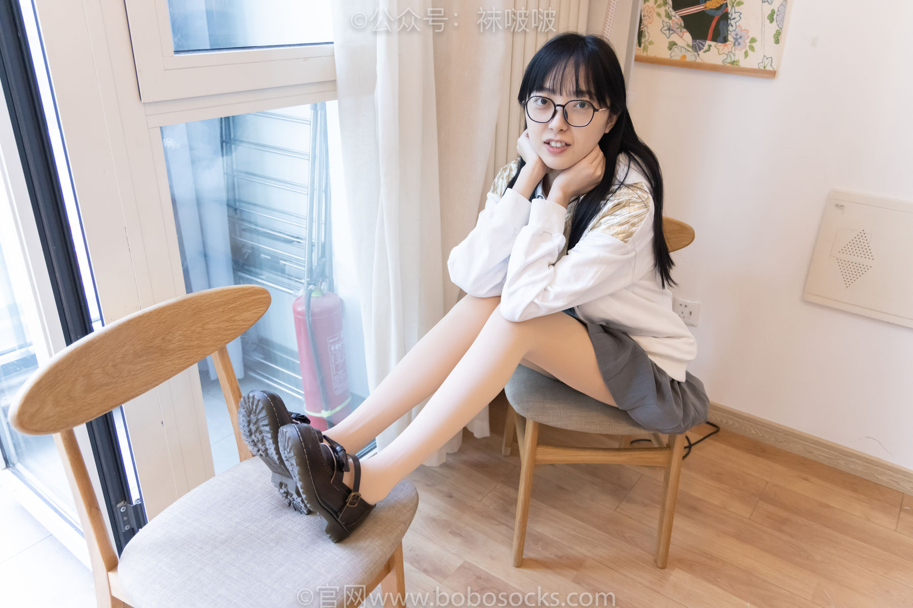 BoBoSocks袜啵啵 No.047 稚予-皮鞋、厚肉丝