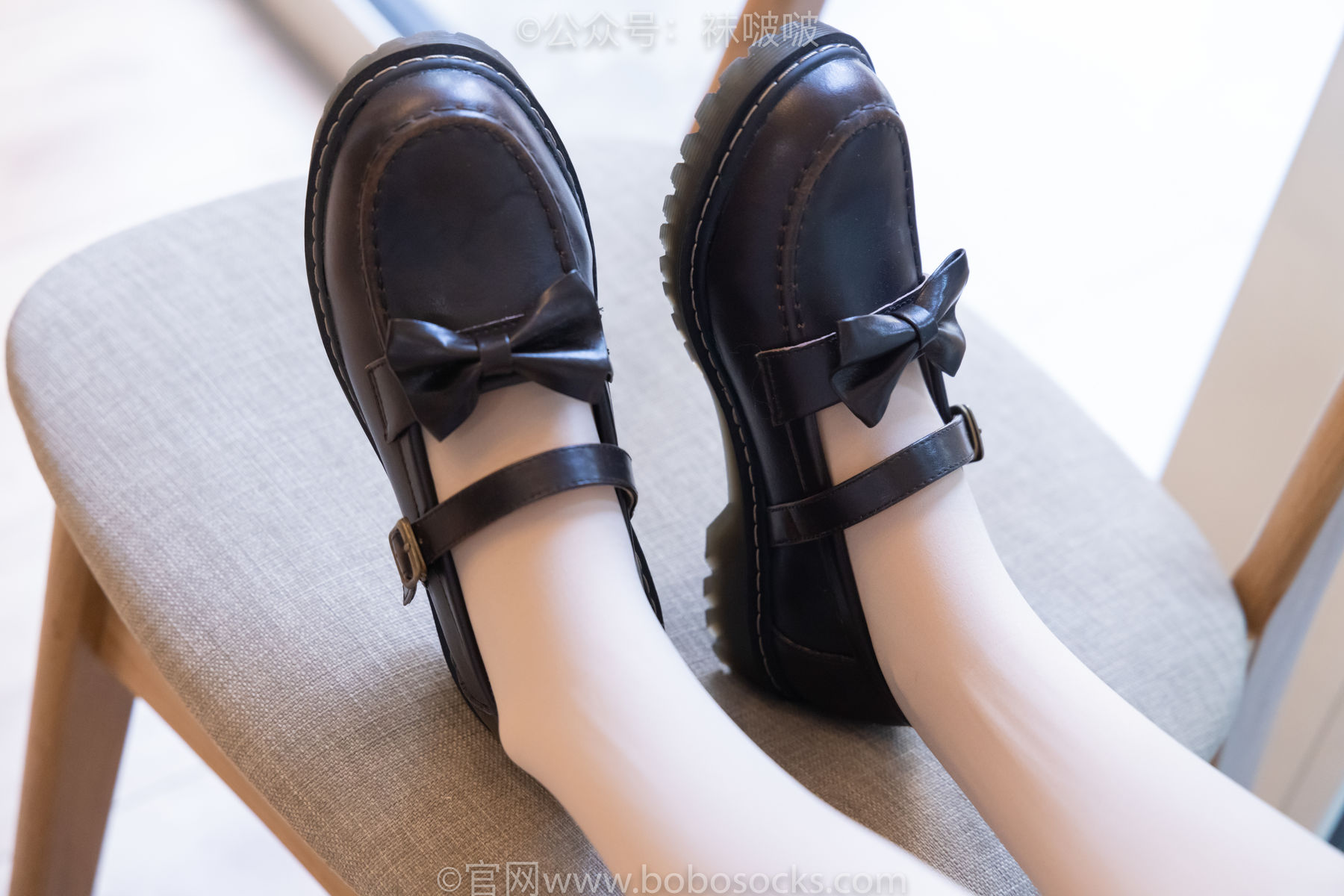 BoBoSocks袜啵啵 No.047 稚予-皮鞋、厚肉丝