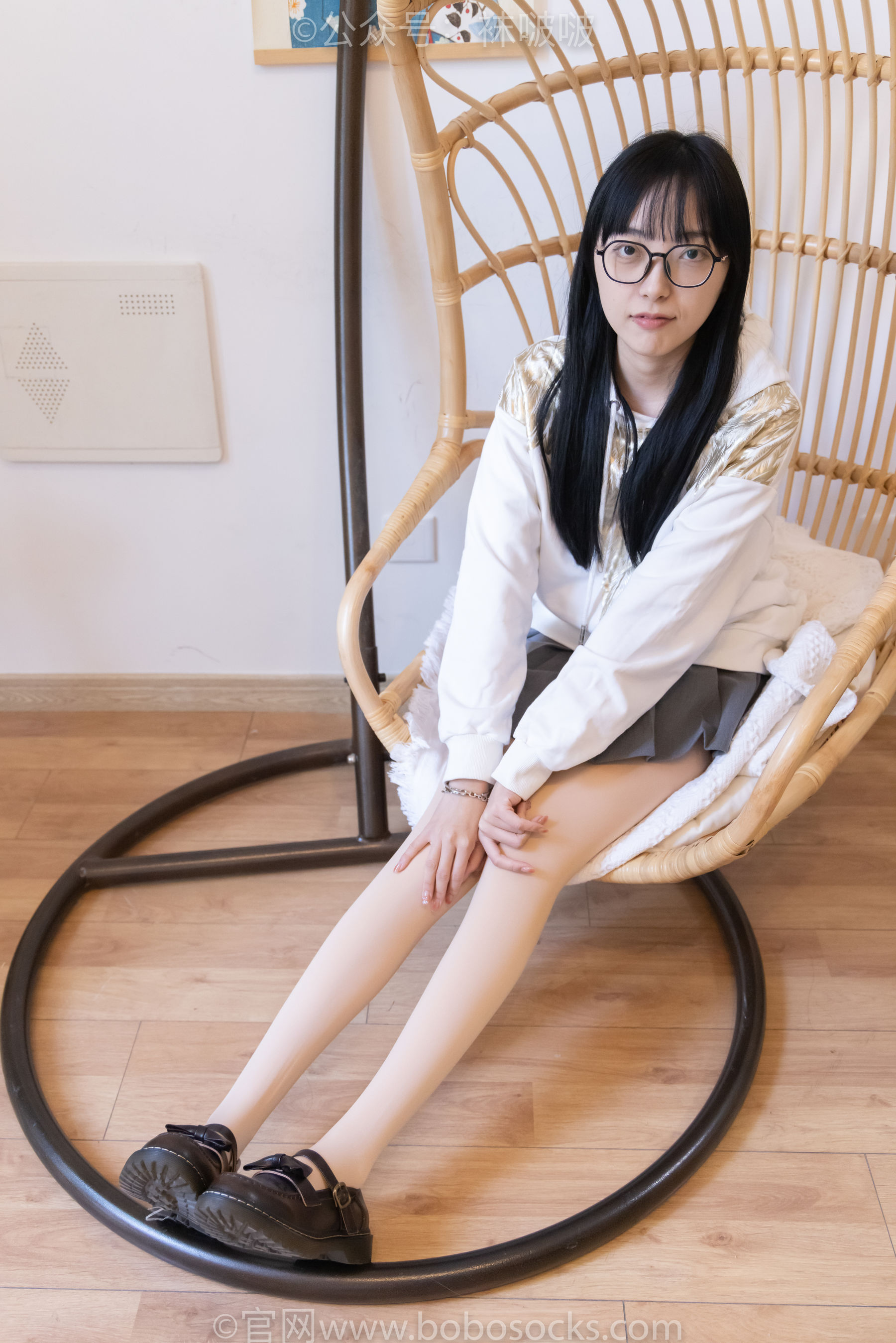 BoBoSocks袜啵啵 No.047 稚予-皮鞋、厚肉丝