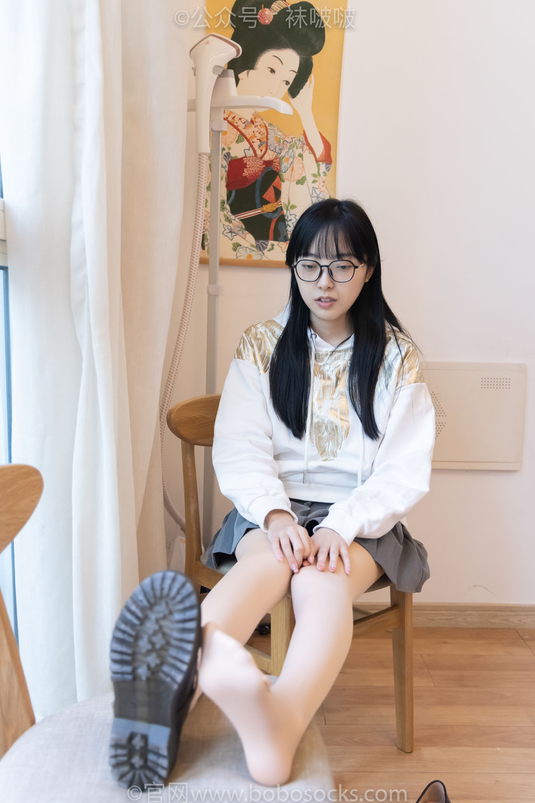 BoBoSocks袜啵啵 No.047 稚予-皮鞋、厚肉丝