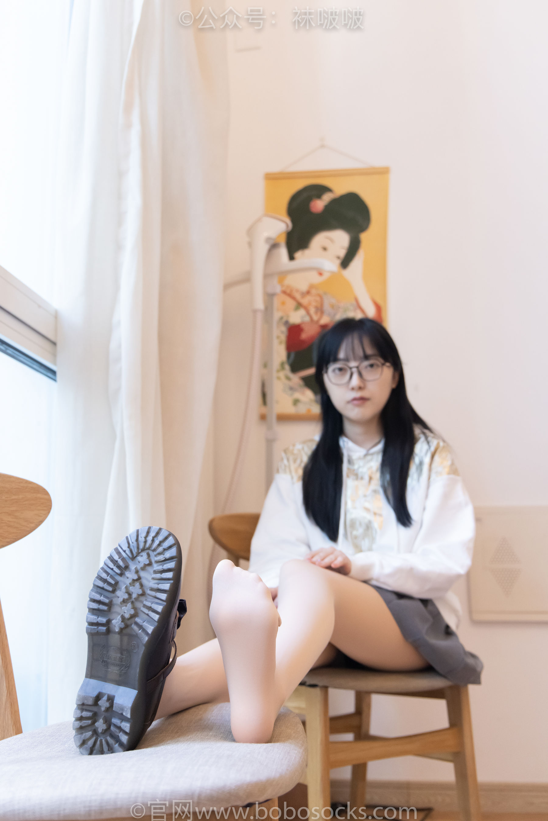 BoBoSocks袜啵啵 No.047 稚予-皮鞋、厚肉丝