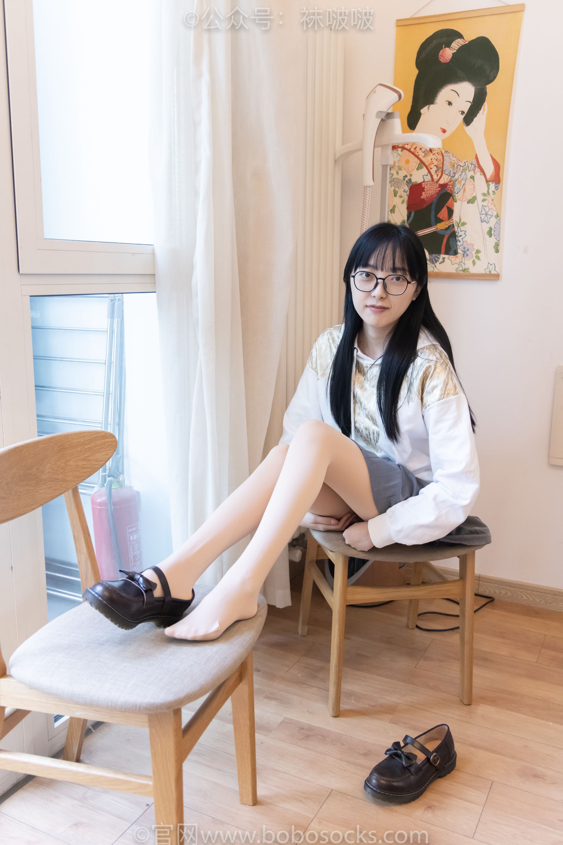 BoBoSocks袜啵啵 No.047 稚予-皮鞋、厚肉丝