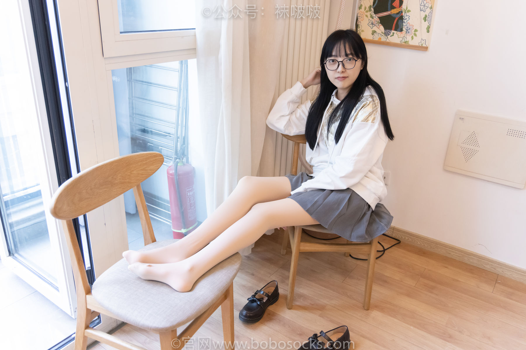 BoBoSocks袜啵啵 No.047 稚予-皮鞋、厚肉丝