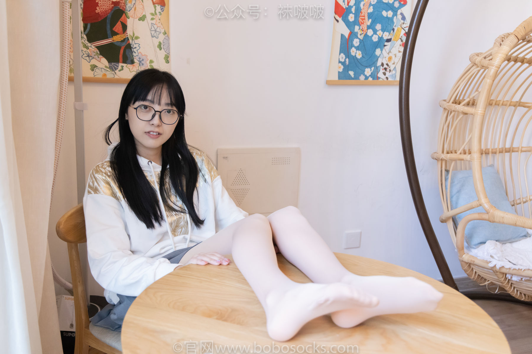 BoBoSocks袜啵啵 No.047 稚予-皮鞋、厚肉丝