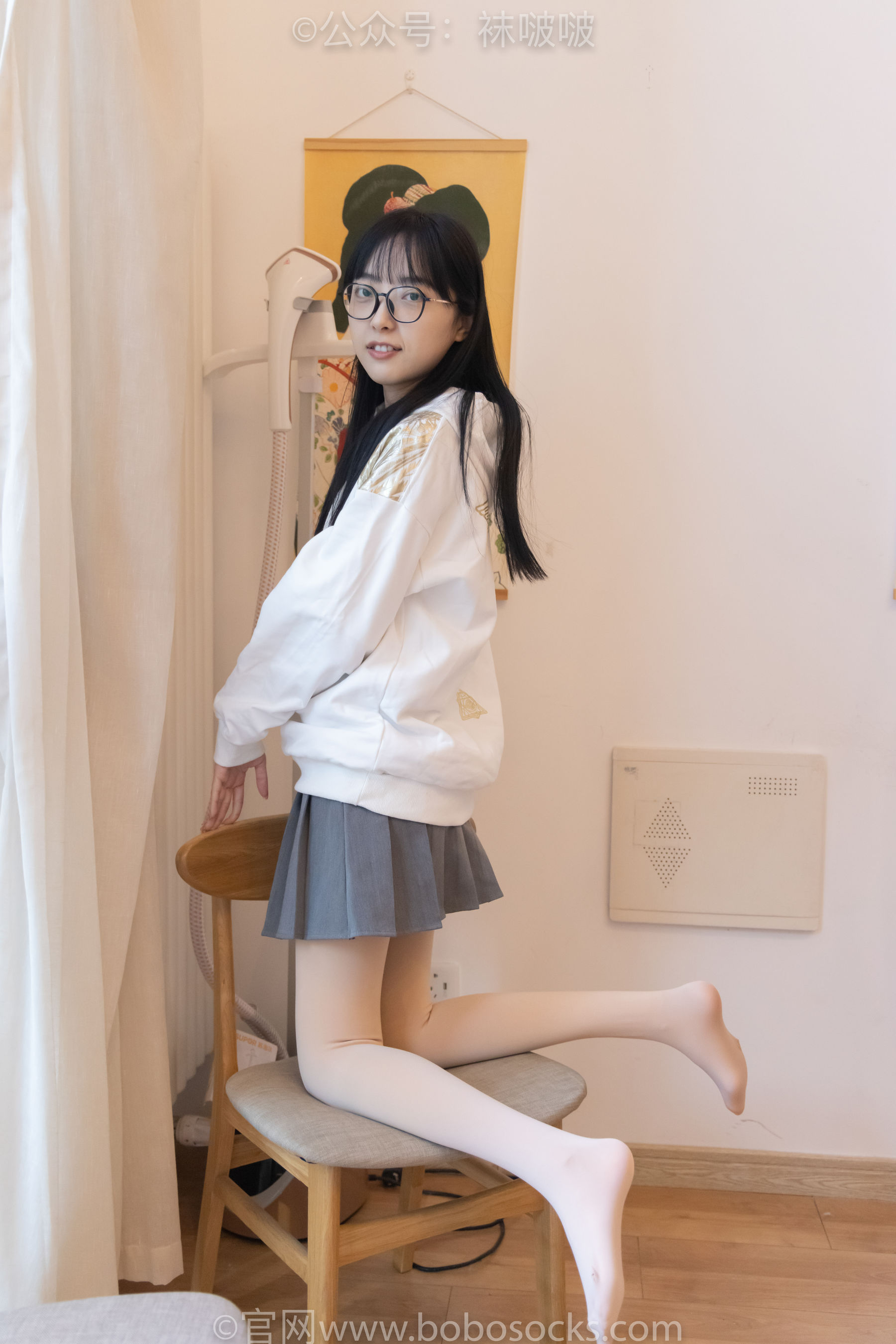 BoBoSocks袜啵啵 No.047 稚予-皮鞋、厚肉丝