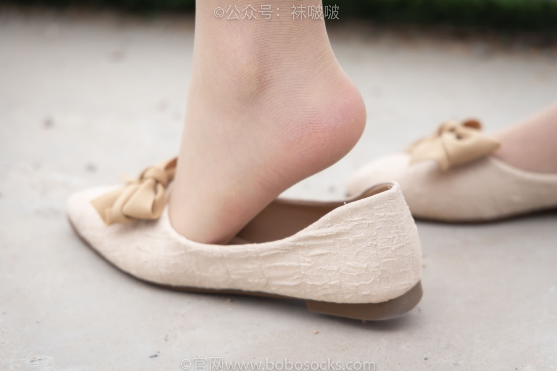 BoBoSocks袜啵啵 No.048 小甜豆-平底鞋、肉丝