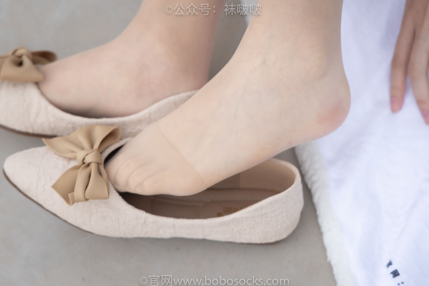 BoBoSocks袜啵啵 No.048 小甜豆-平底鞋、肉丝