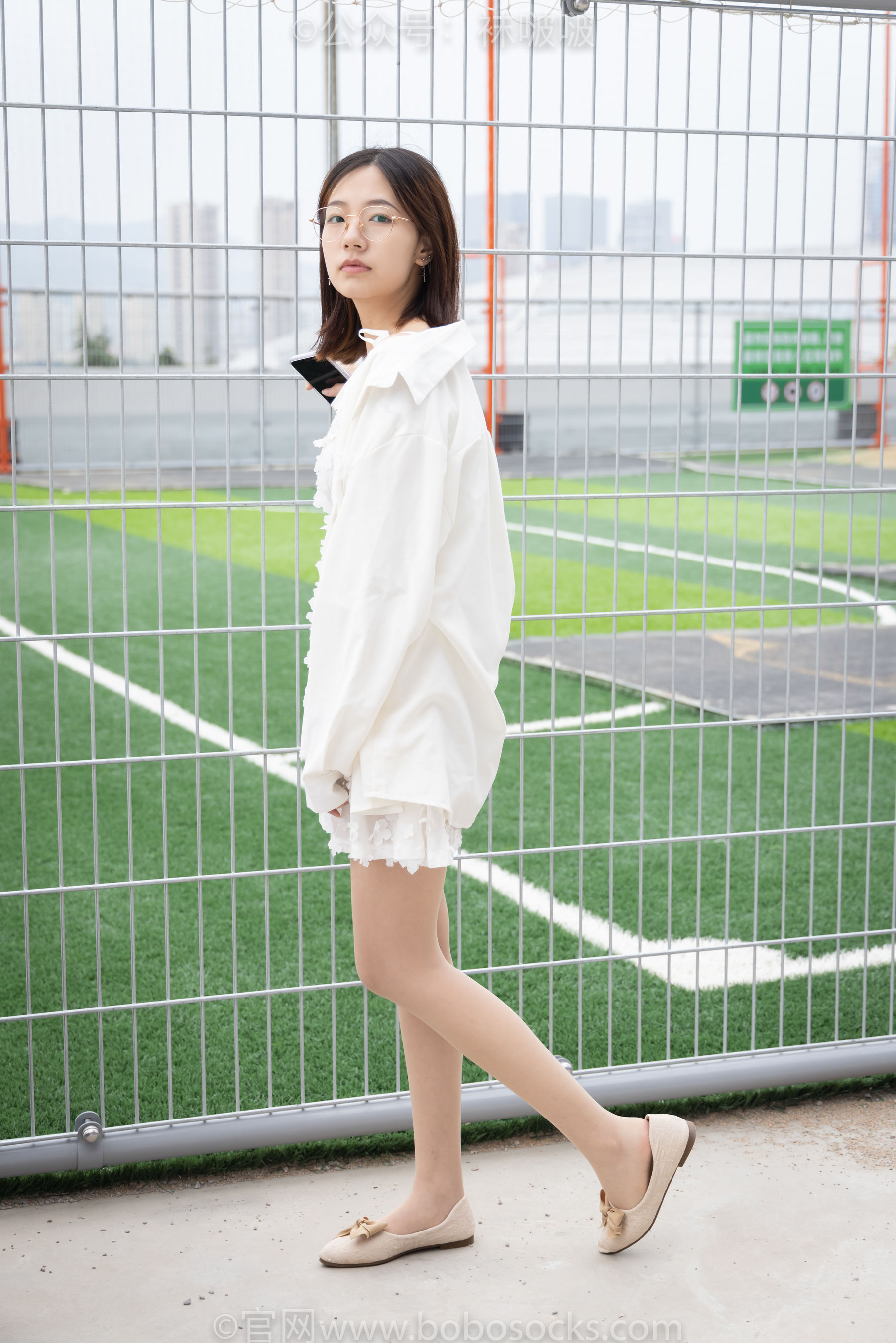 BoBoSocks袜啵啵 No.048 小甜豆-平底鞋、肉丝