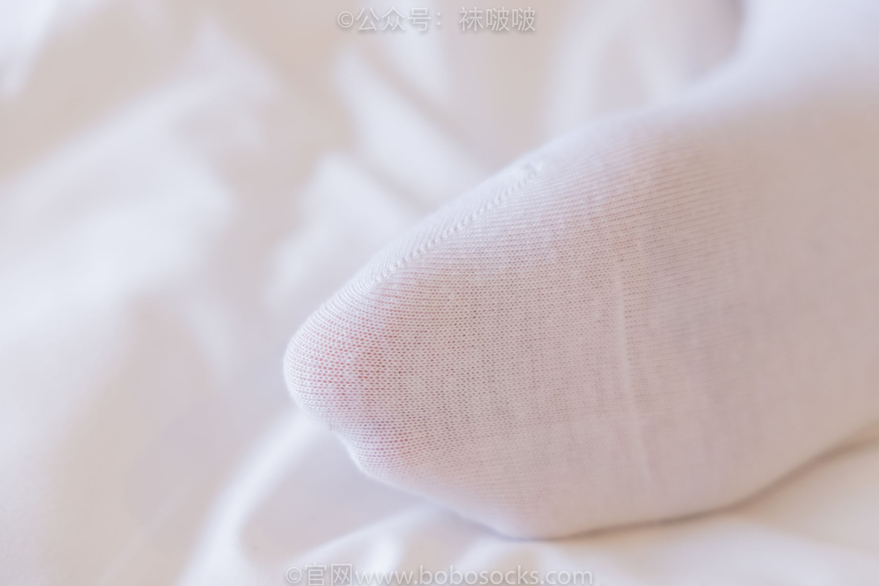 BoBoSocks袜啵啵 No.050 小甜豆-高跟长靴、白棉袜