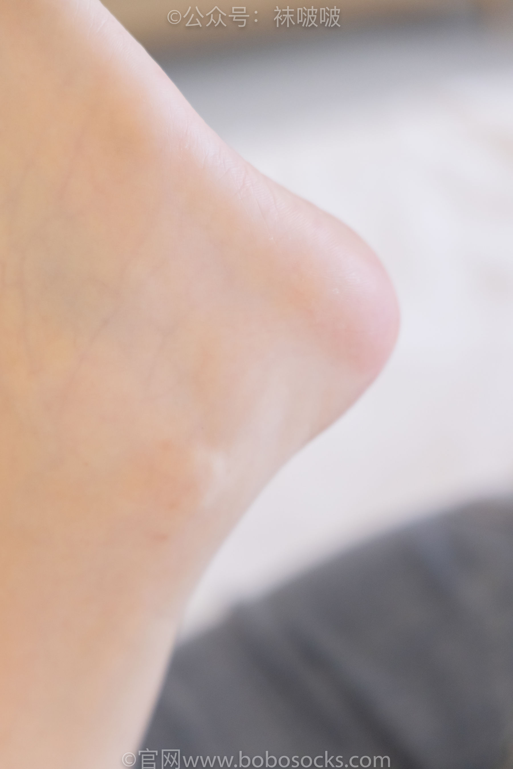 BoBoSocks袜啵啵 No.050 小甜豆-高跟长靴、白棉袜