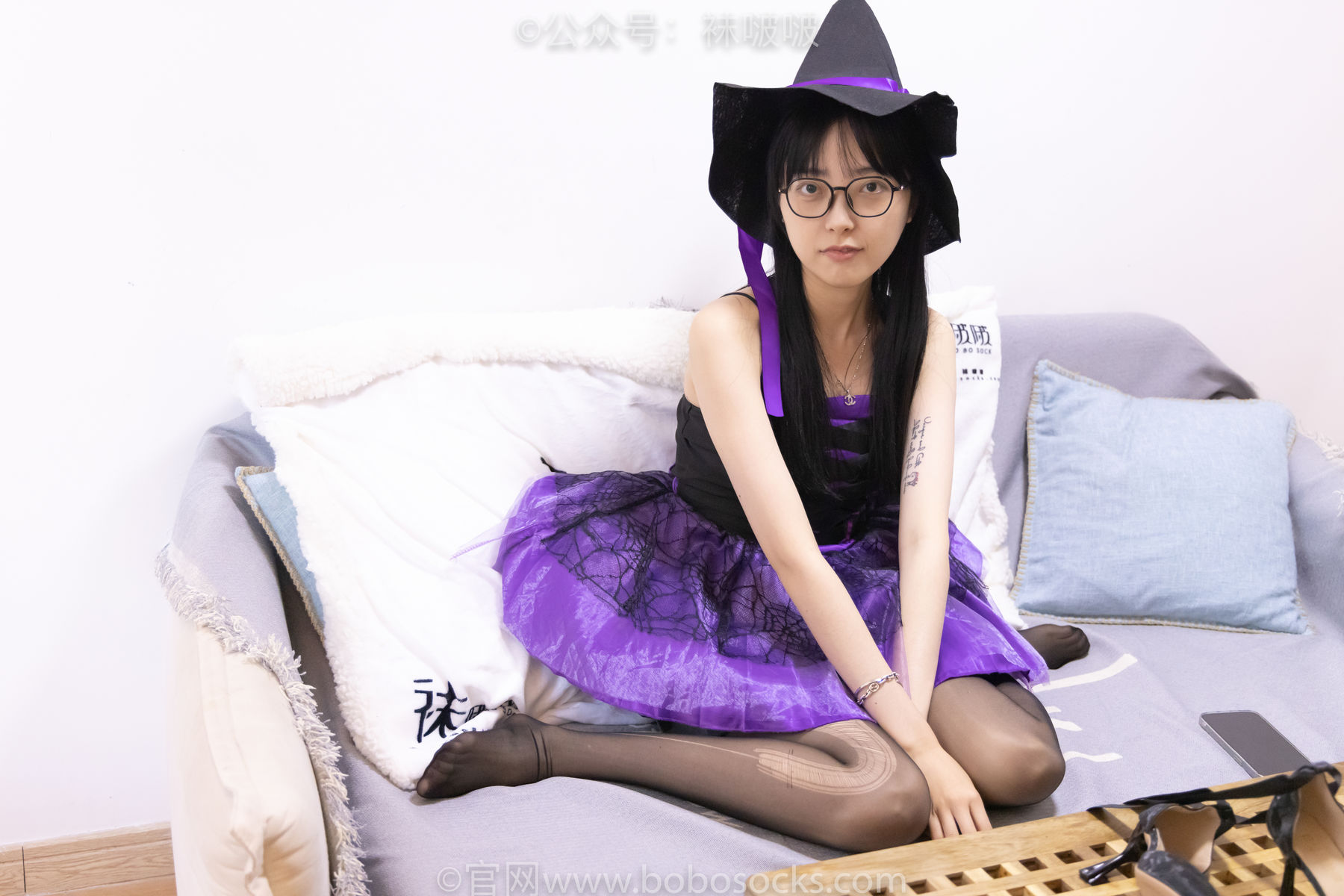 BoBoSocks袜啵啵 No.051 稚予-魔女装、高跟鞋、黑丝