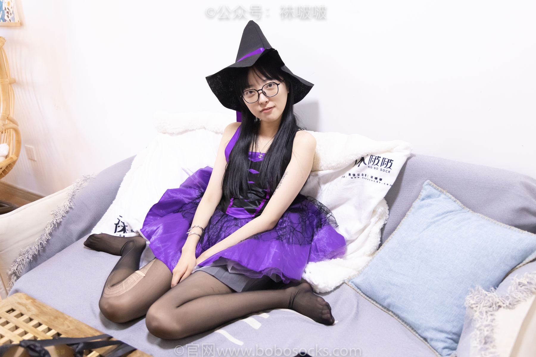 BoBoSocks袜啵啵 No.051 稚予-魔女装、高跟鞋、黑丝