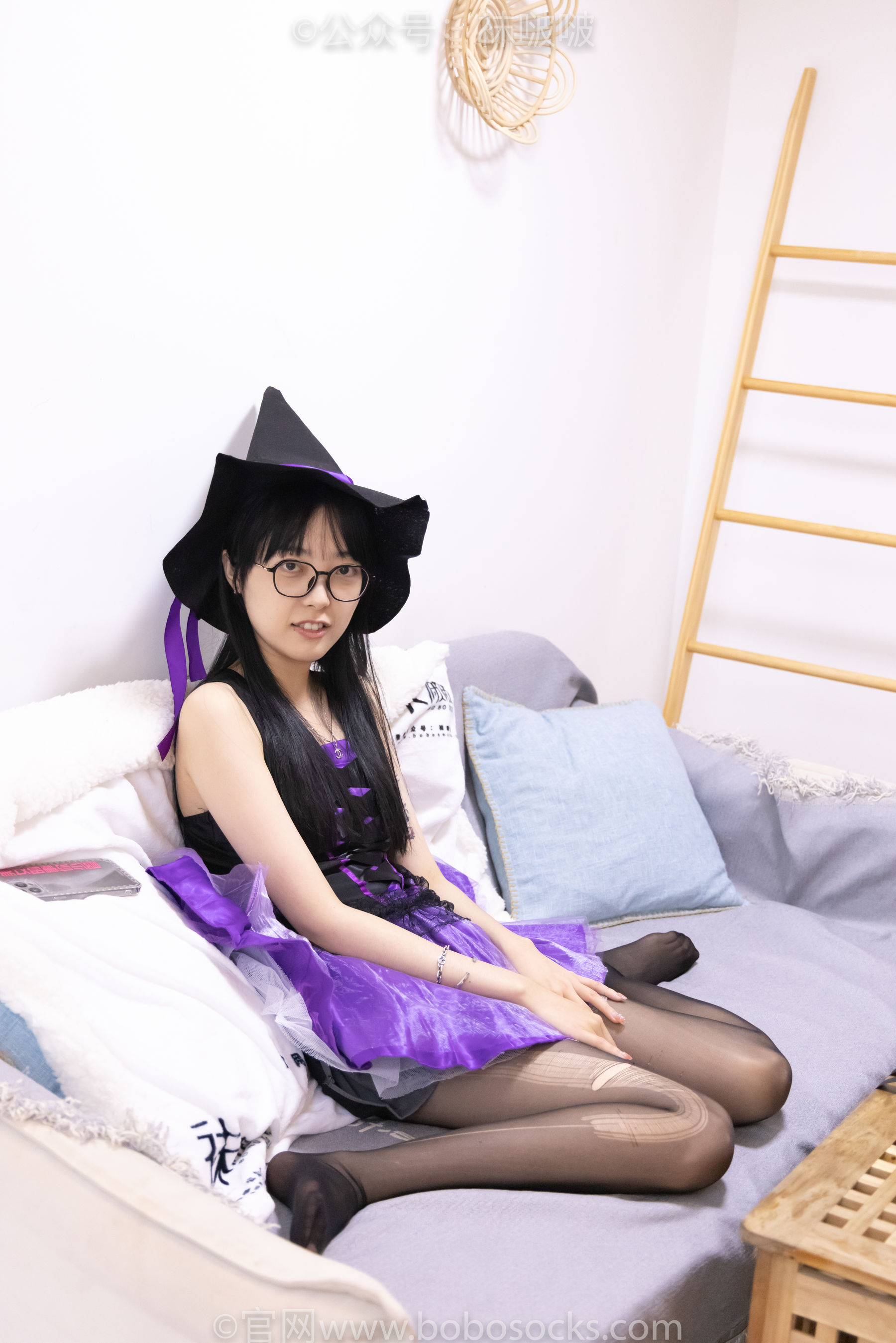 BoBoSocks袜啵啵 No.051 稚予-魔女装、高跟鞋、黑丝