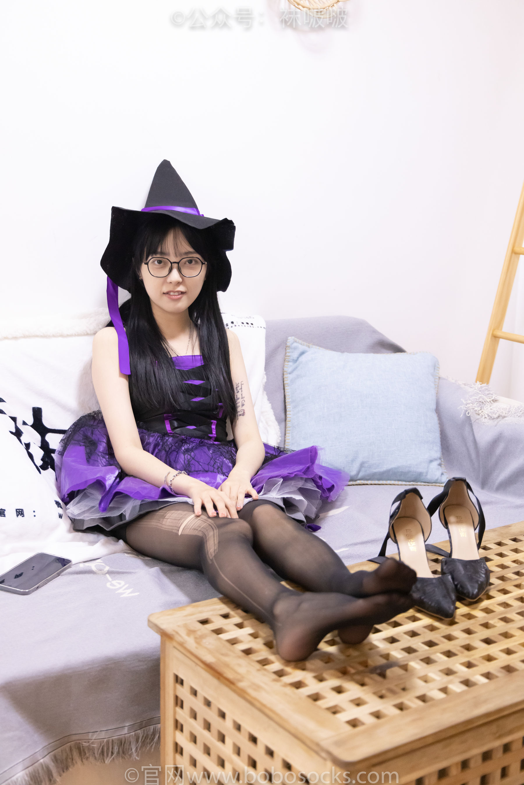 BoBoSocks袜啵啵 No.051 稚予-魔女装、高跟鞋、黑丝