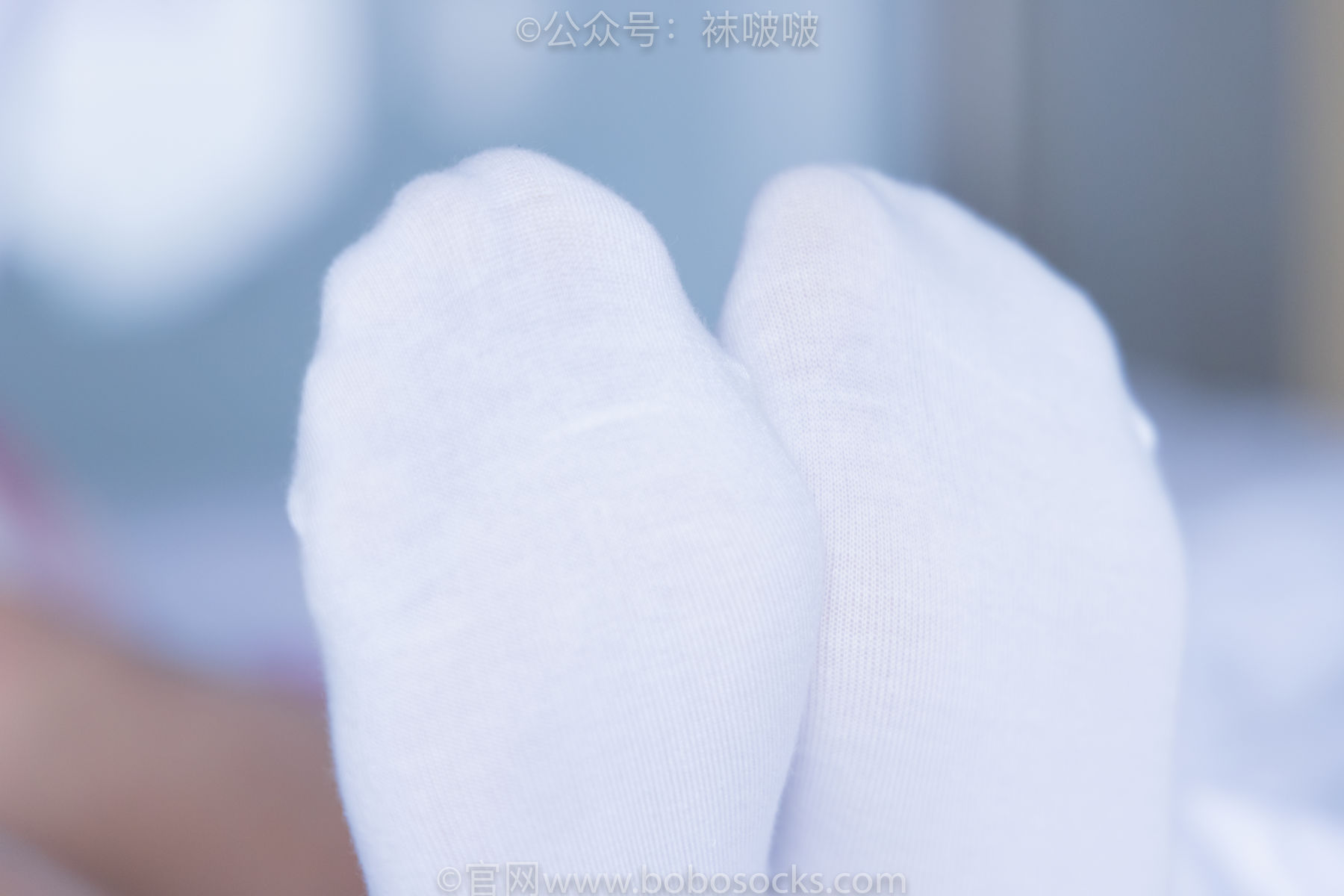 BoBoSocks袜啵啵 No.052 瑶瑶-JK制服、帆布鞋、白棉袜、裸足