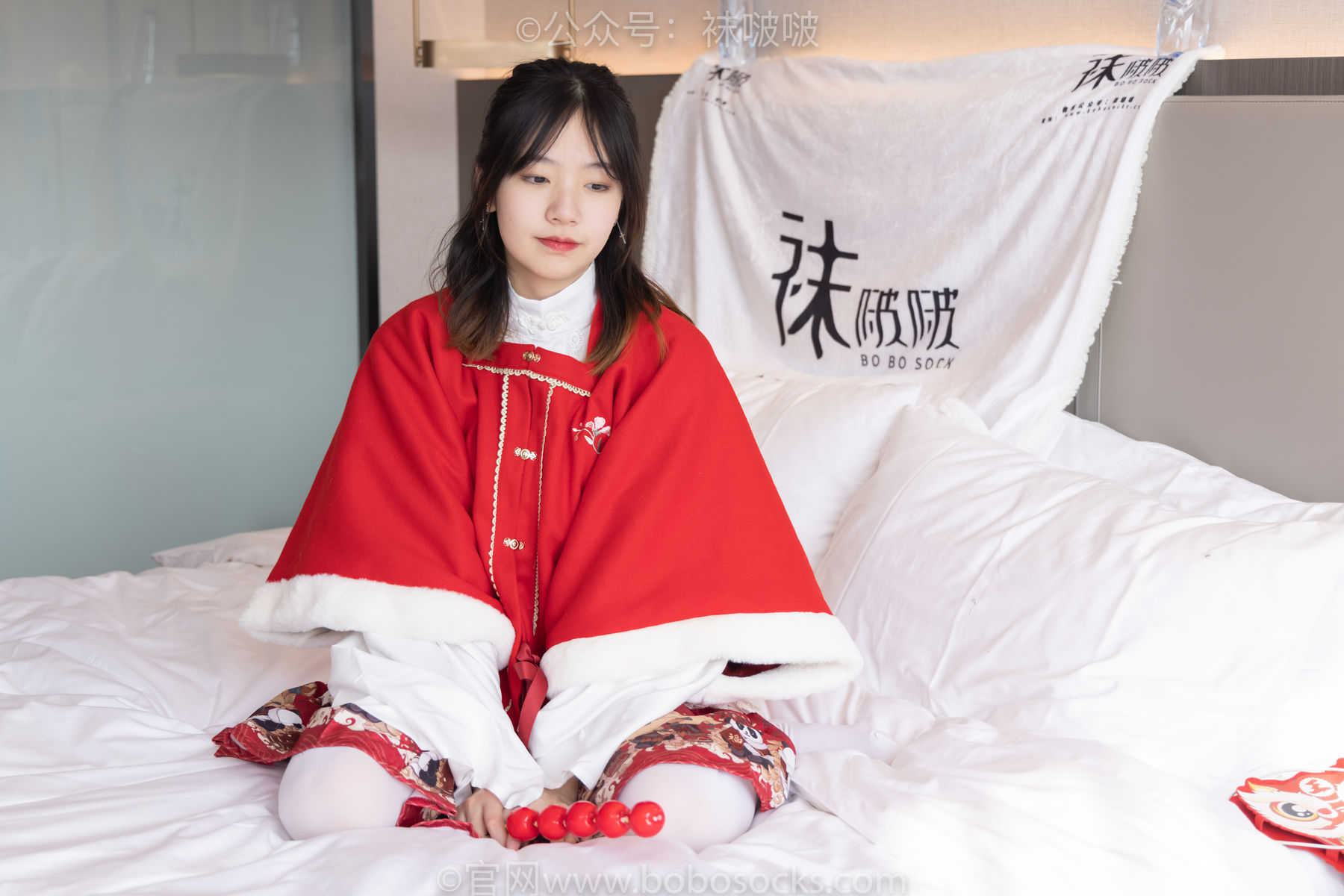 BoBoSocks袜啵啵 No.054 小甜豆与稚予-给大家拜年啦