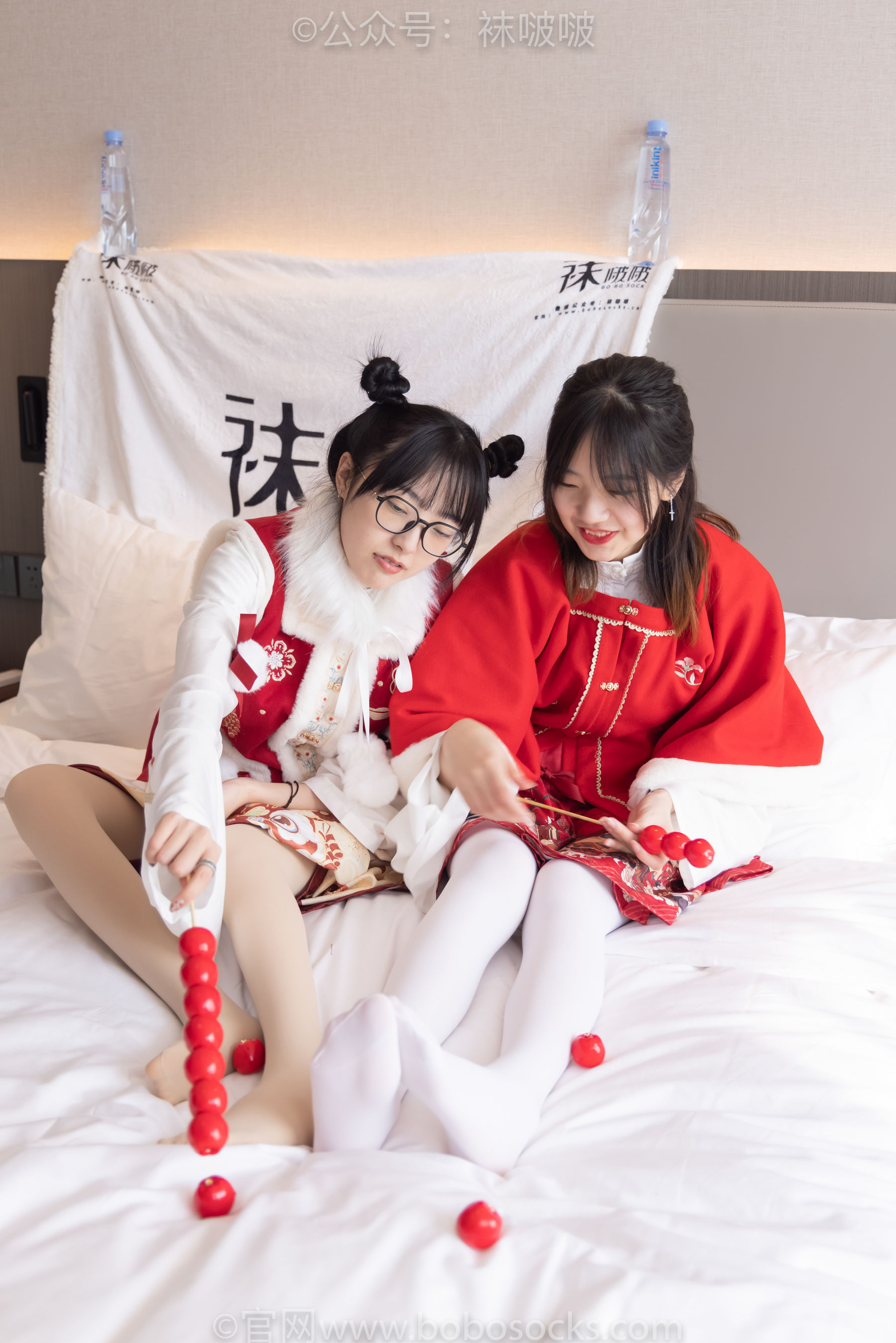 BoBoSocks袜啵啵 No.054 小甜豆与稚予-给大家拜年啦