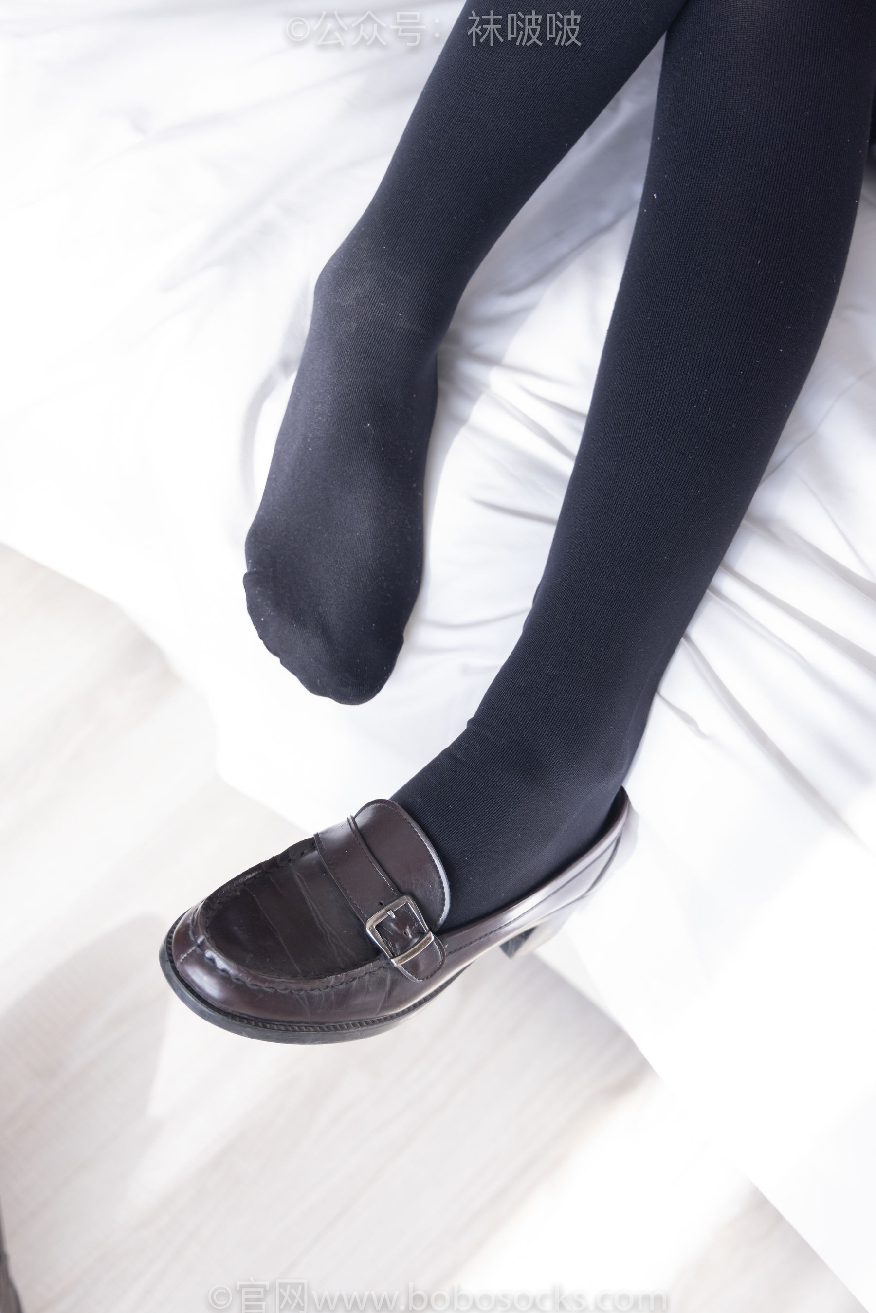BoBoSocks袜啵啵 No.056 朵朵-JK制服、皮鞋、厚黑丝