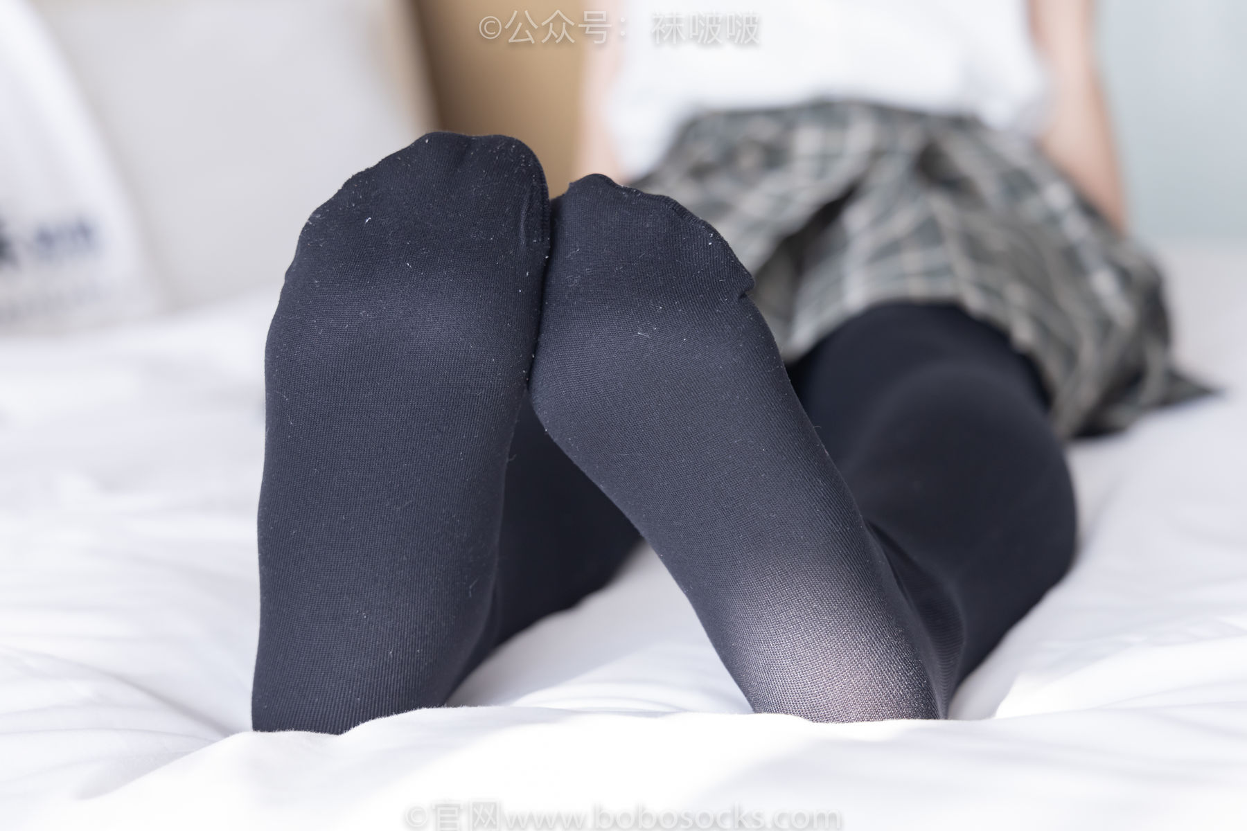 BoBoSocks袜啵啵 No.056 朵朵-JK制服、皮鞋、厚黑丝