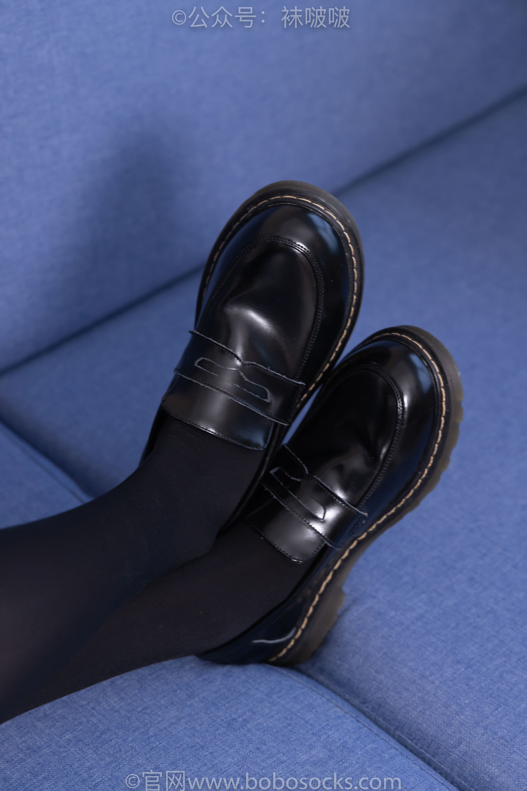 BoBoSocks袜啵啵 No.060 小甜豆-JK制服、皮鞋、厚黑丝