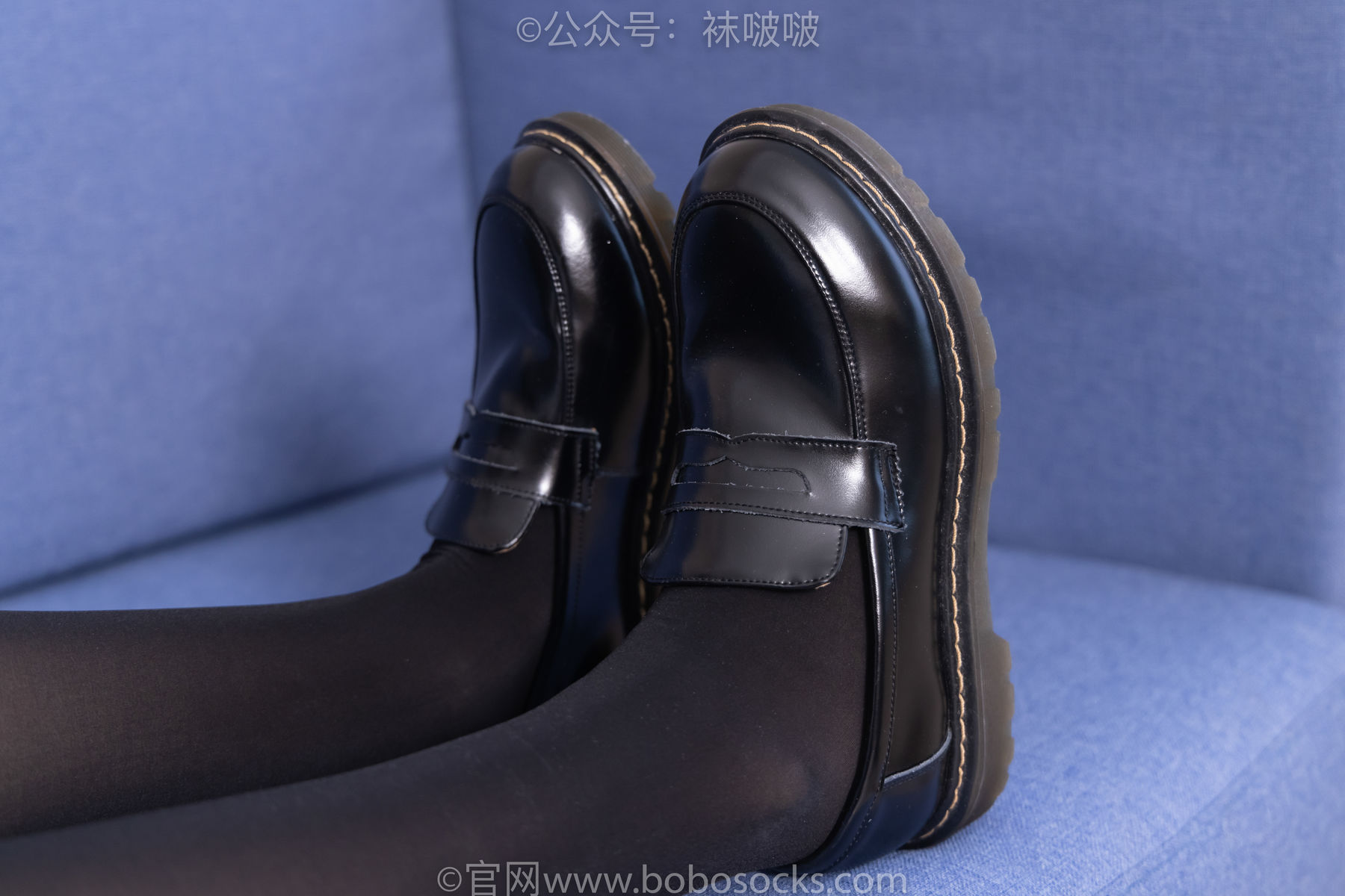 BoBoSocks袜啵啵 No.060 小甜豆-JK制服、皮鞋、厚黑丝