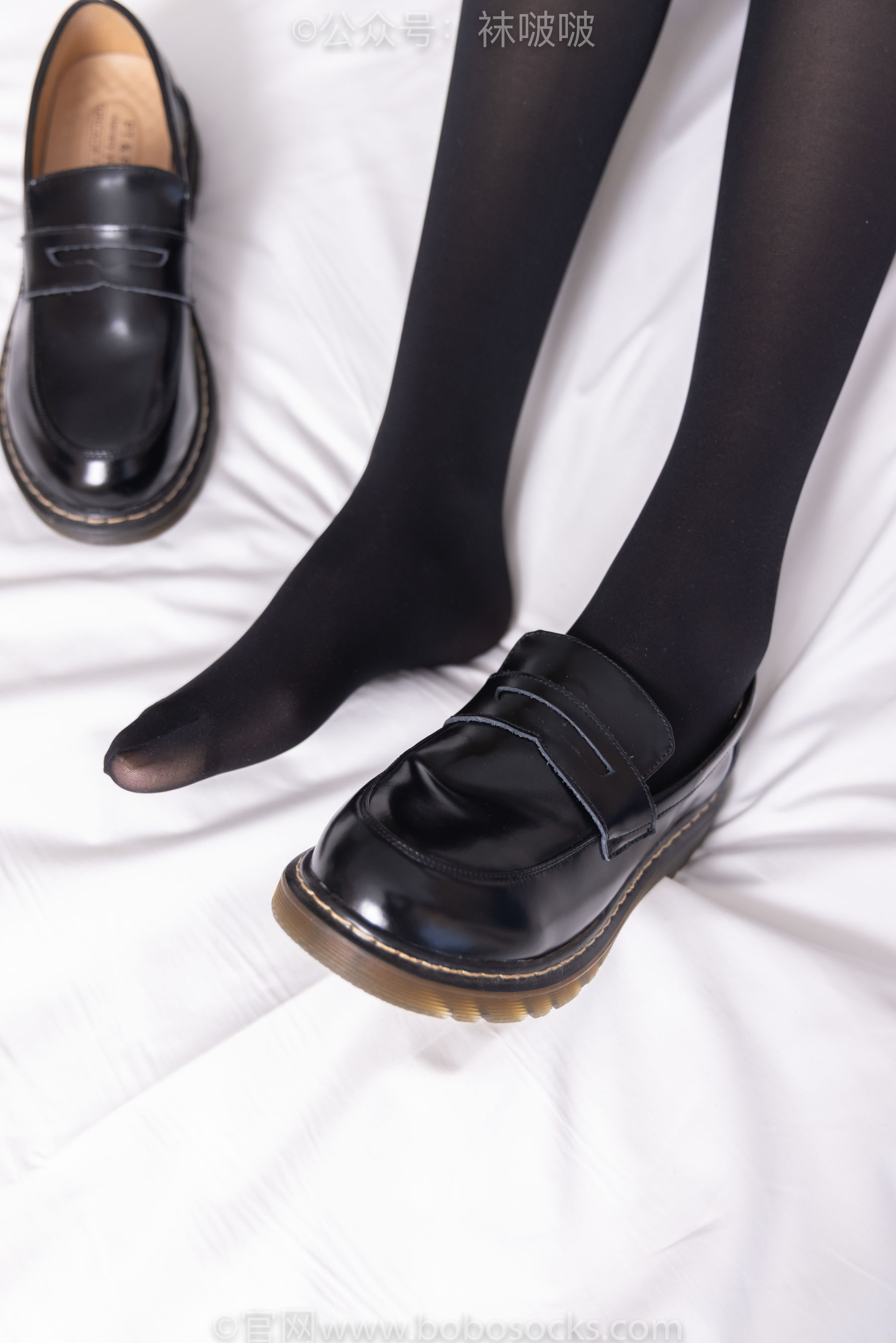 BoBoSocks袜啵啵 No.060 小甜豆-JK制服、皮鞋、厚黑丝