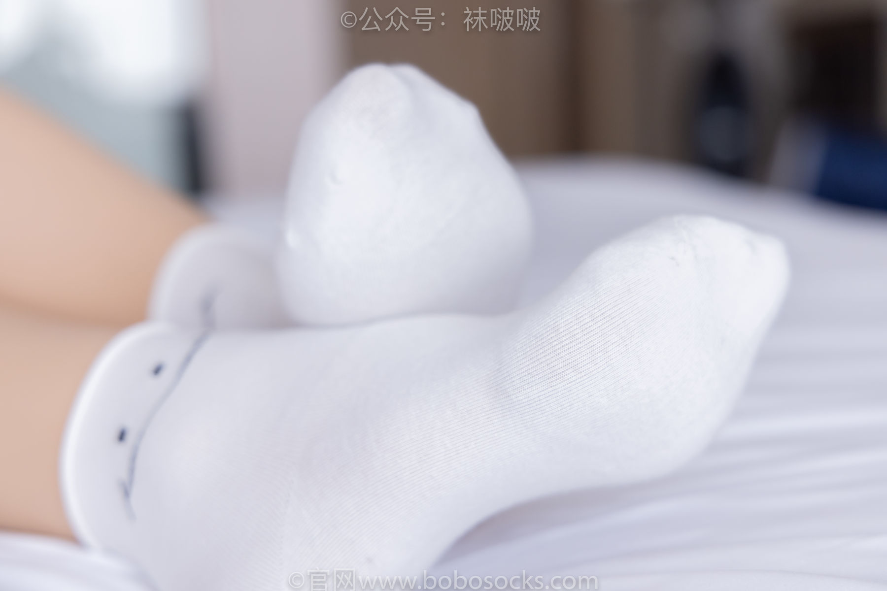 BoBoSocks袜啵啵 No.062 涵涵-运动鞋、白棉袜、厚肉丝