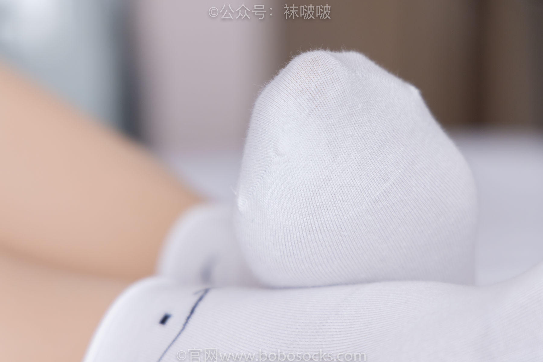 BoBoSocks袜啵啵 No.062 涵涵-运动鞋、白棉袜、厚肉丝