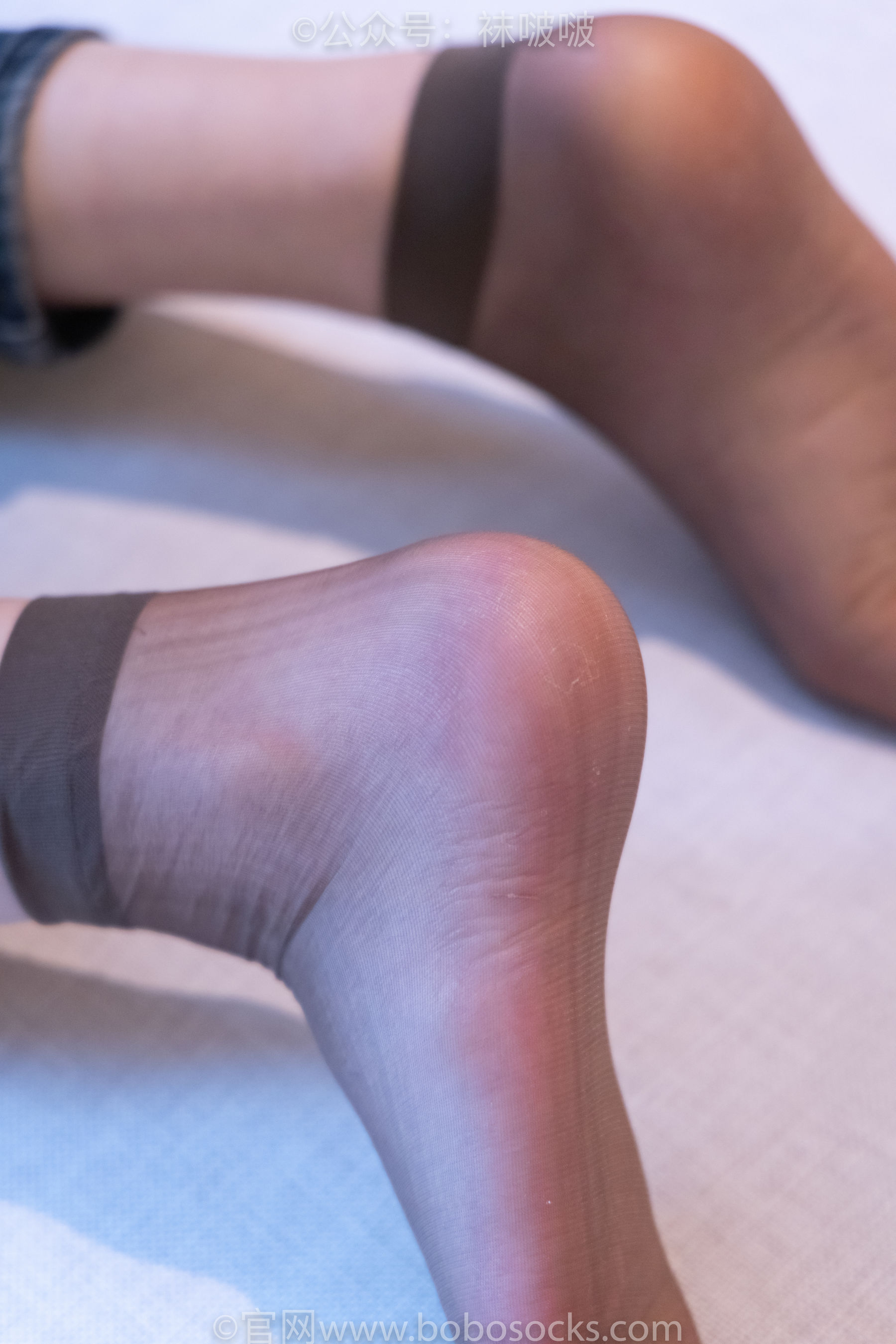BoBoSocks袜啵啵 No.063 小甜豆-平底鞋、短肉丝、短咖啡丝、裸足