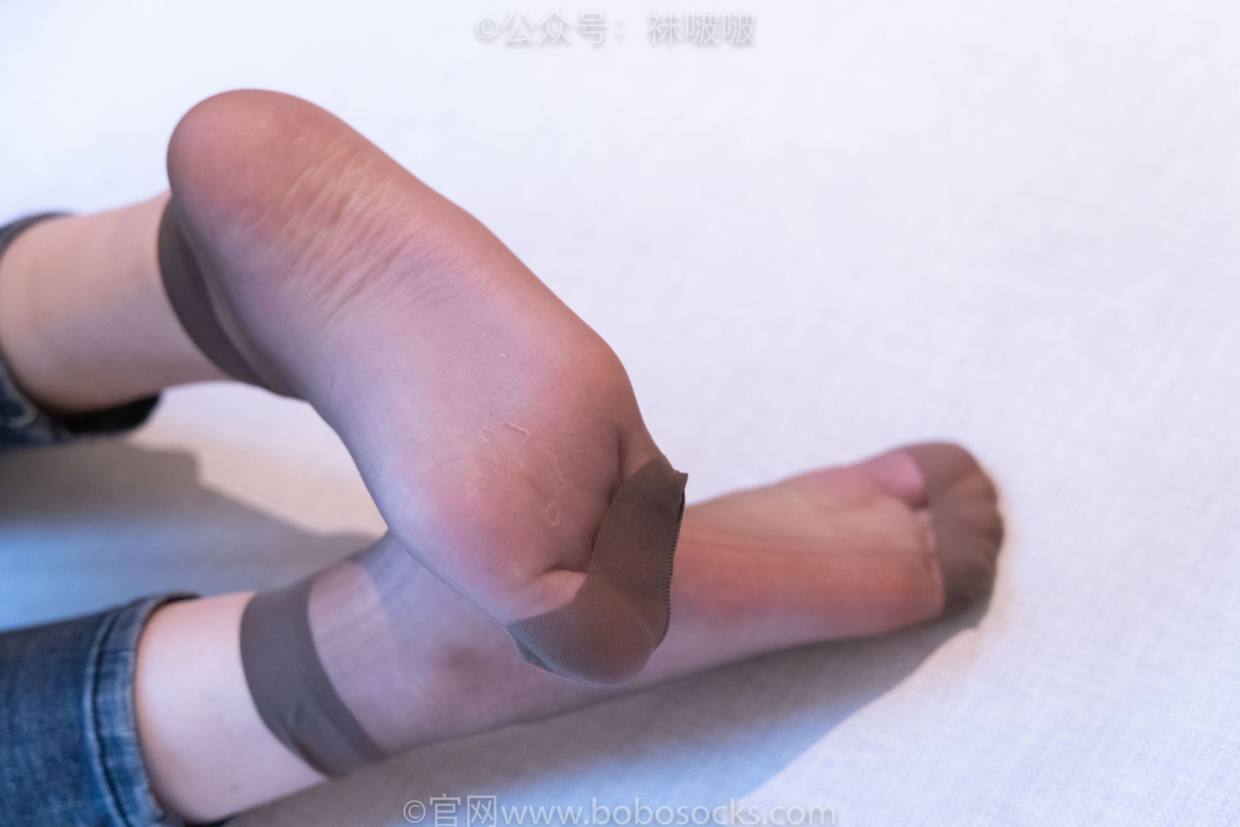 BoBoSocks袜啵啵 No.063 小甜豆-平底鞋、短肉丝、短咖啡丝、裸足