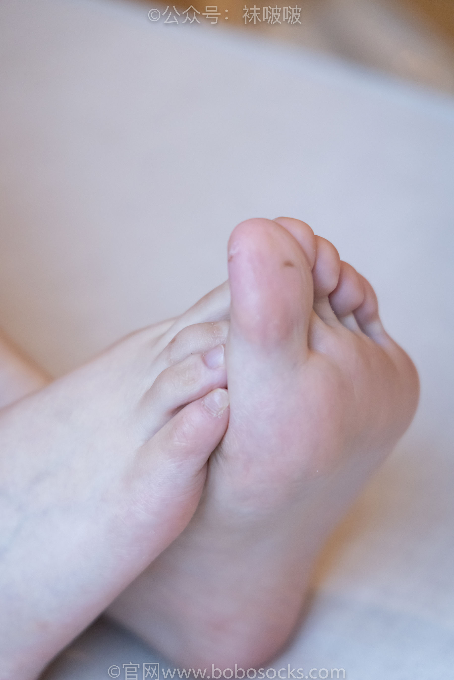 BoBoSocks袜啵啵 No.063 小甜豆-平底鞋、短肉丝、短咖啡丝、裸足