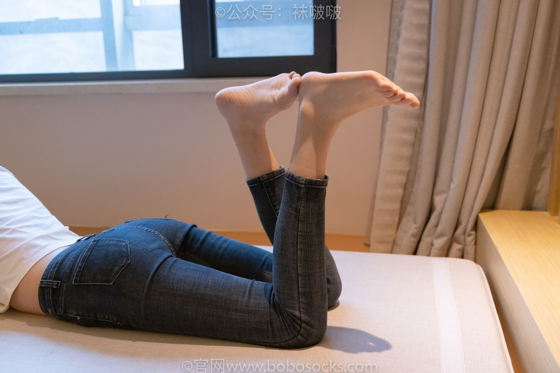 BoBoSocks袜啵啵 No.063 小甜豆-平底鞋、短肉丝、短咖啡丝、裸足
