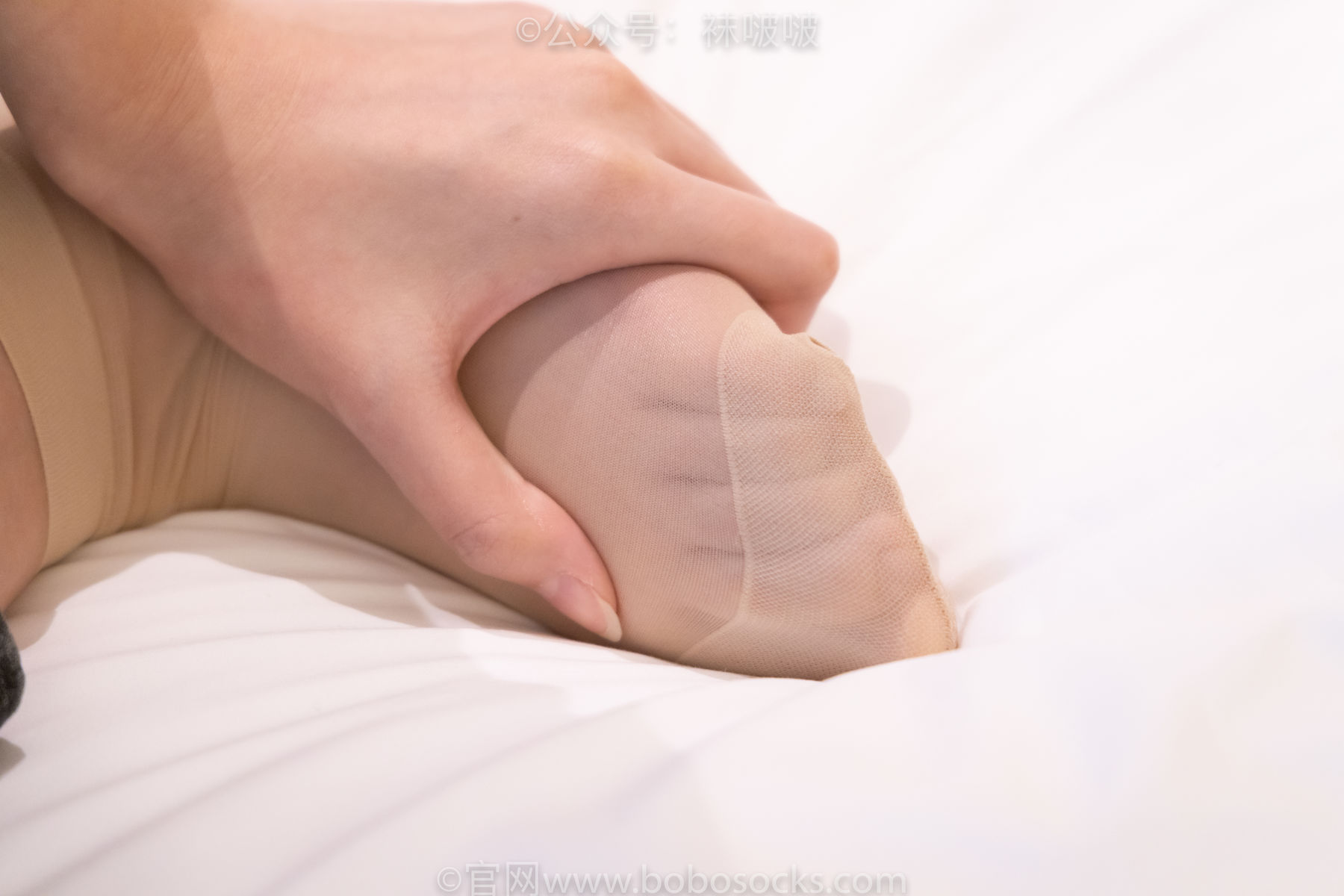BoBoSocks袜啵啵 No.063 小甜豆-平底鞋、短肉丝、短咖啡丝、裸足