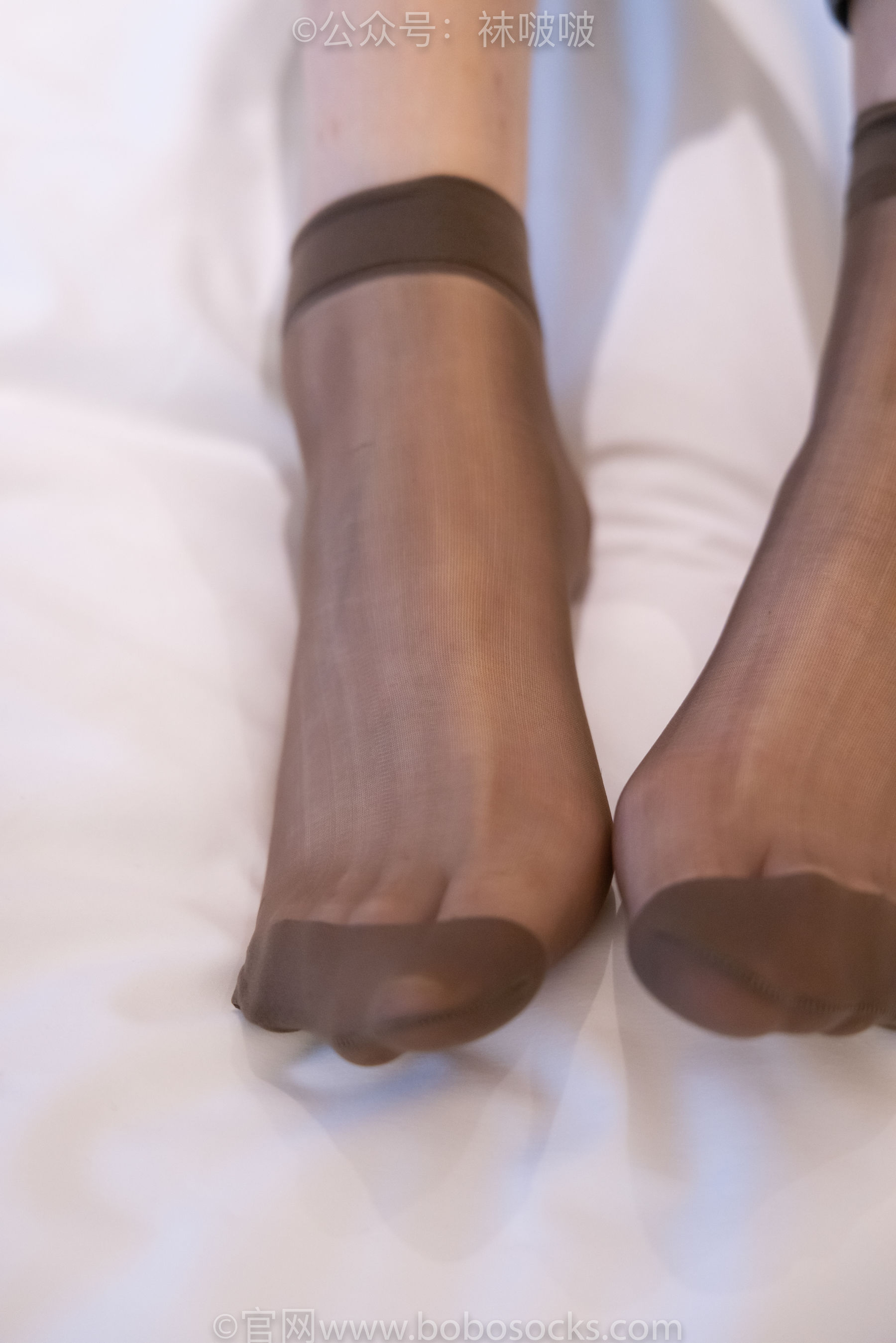 BoBoSocks袜啵啵 No.063 小甜豆-平底鞋、短肉丝、短咖啡丝、裸足